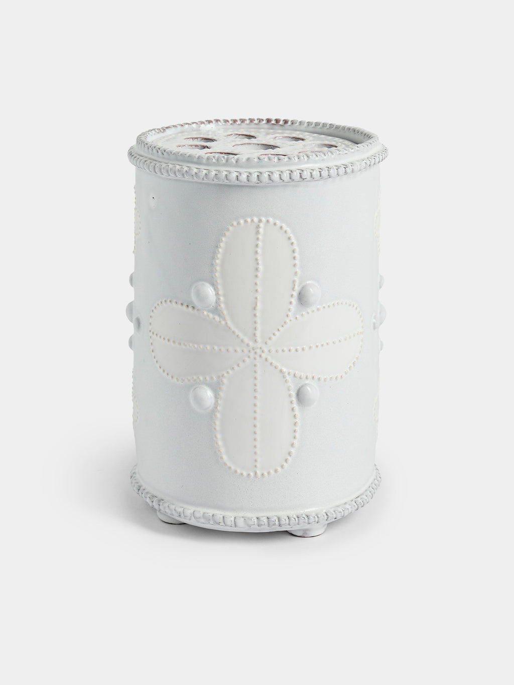 Hand-Built Ceramic Bough Vase (8in/21cm)