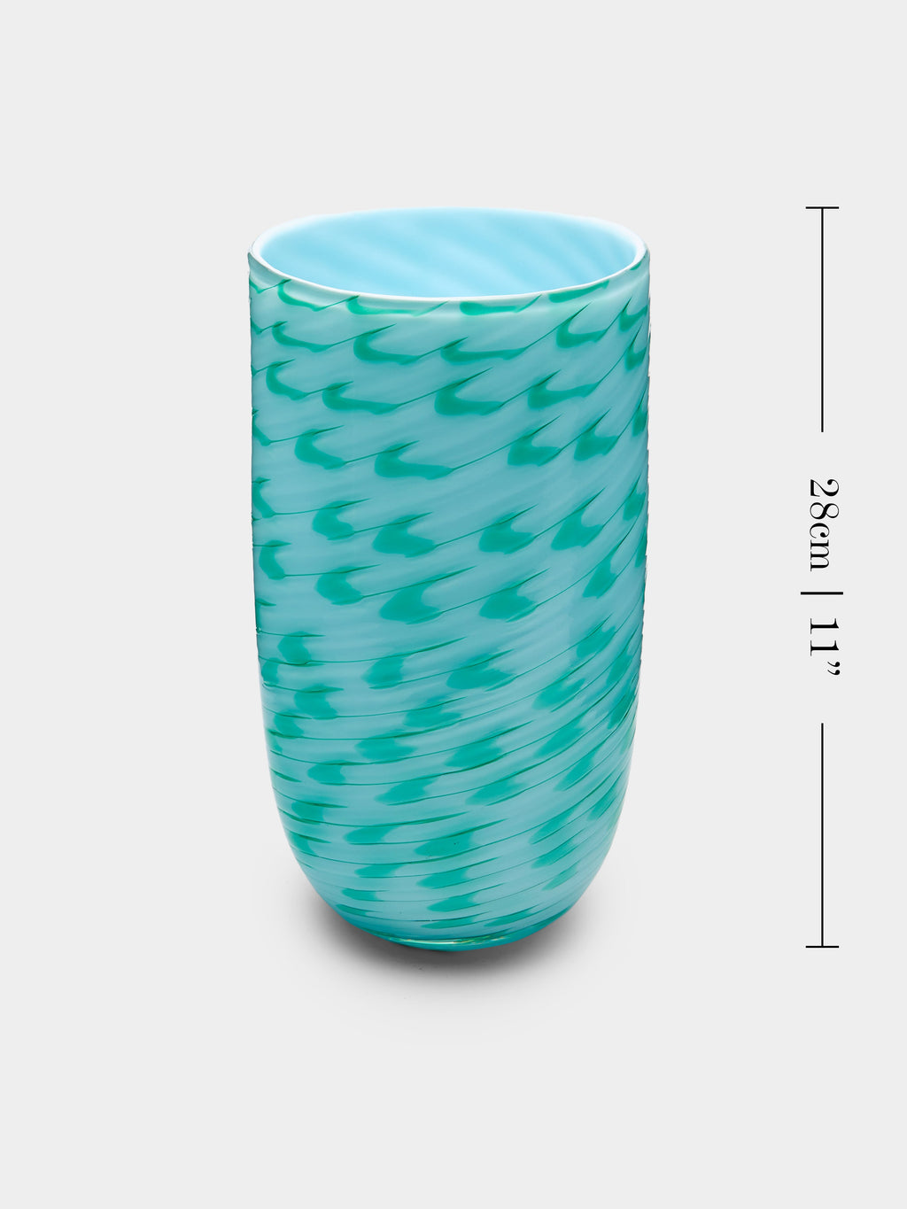 1960s Archimede Seguso Vase (11in/28cm)