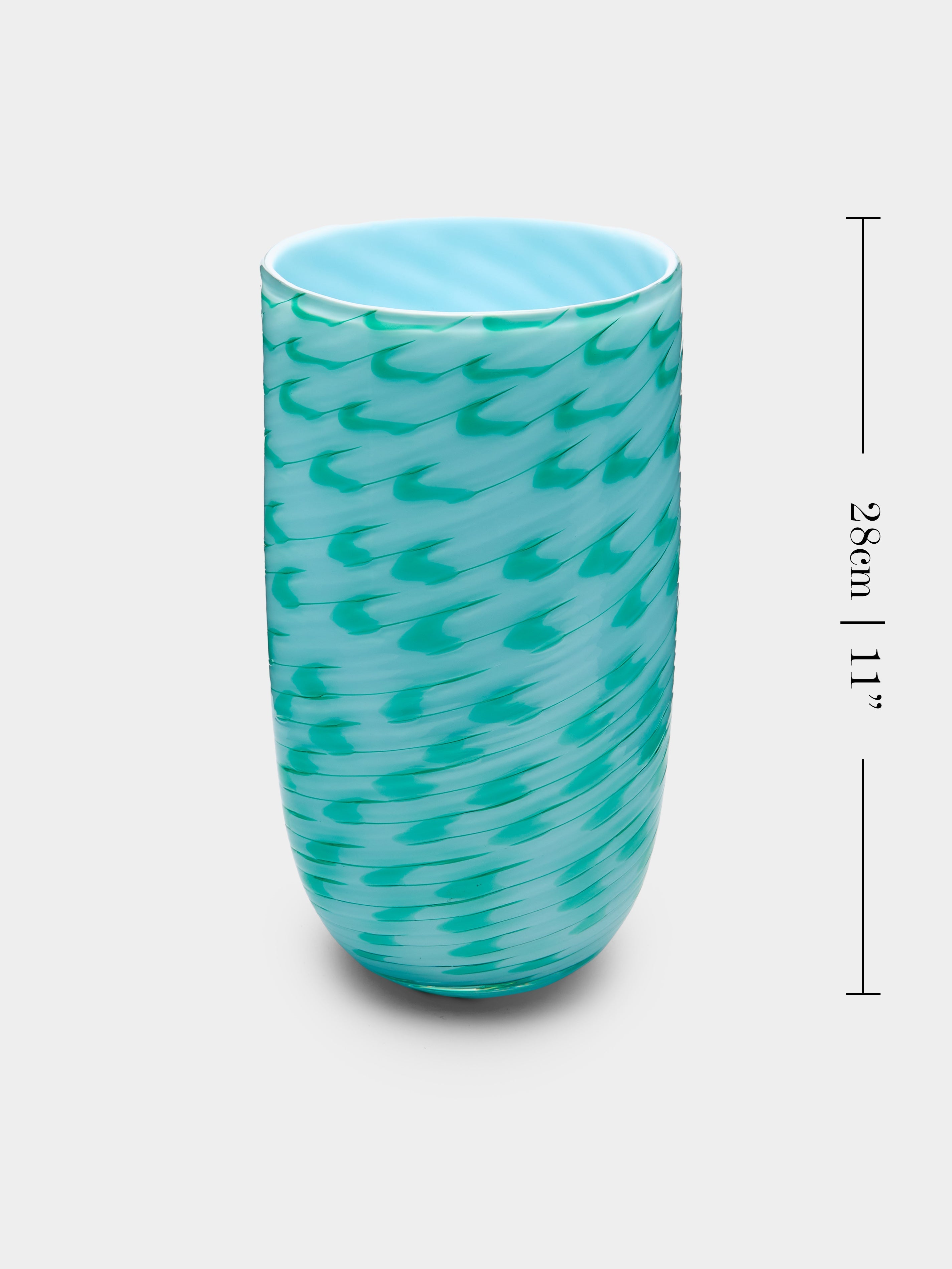 1960s Archimede Seguso Vase (11in/28cm)