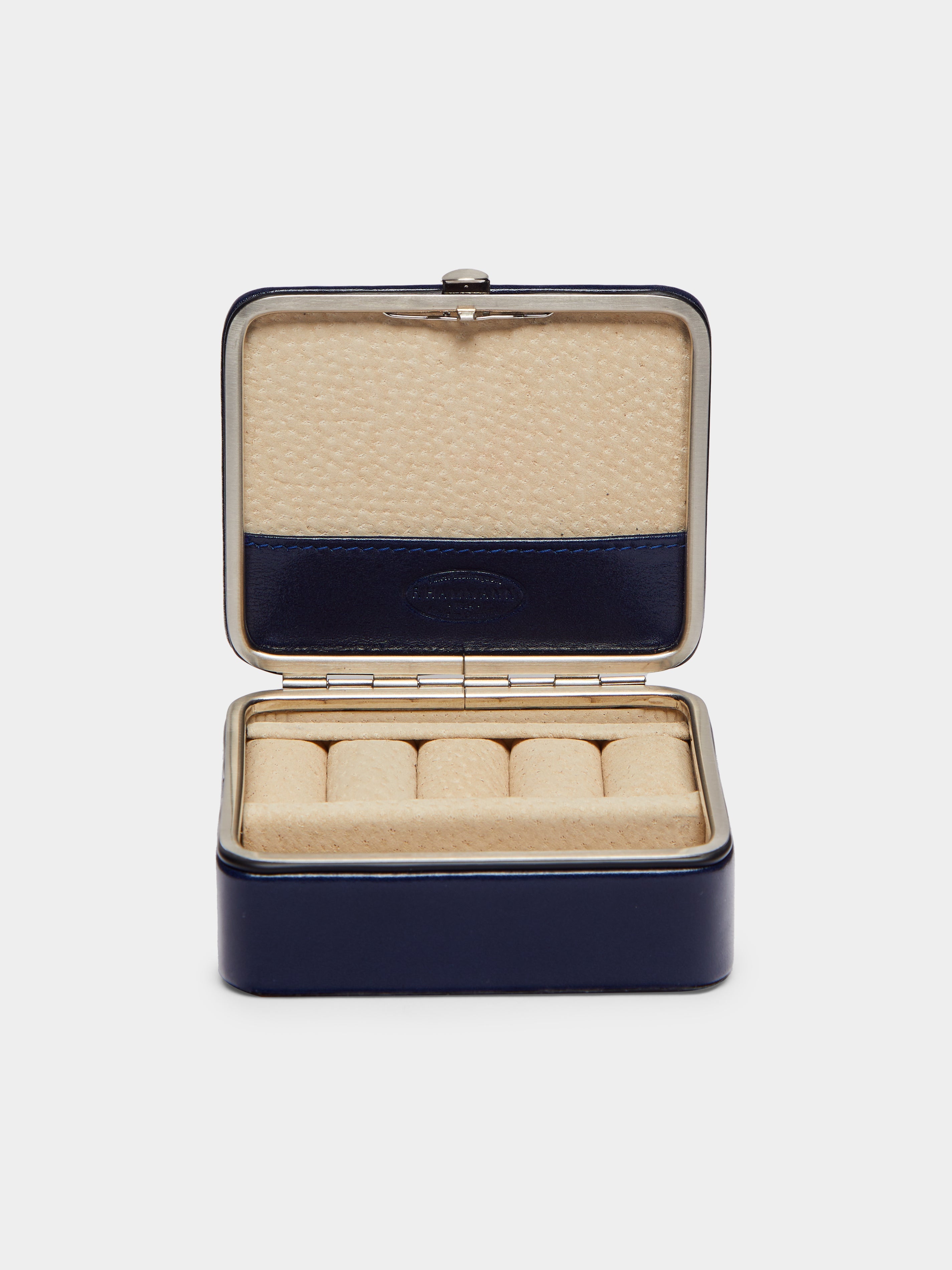 Leather Travel Jewelry Box