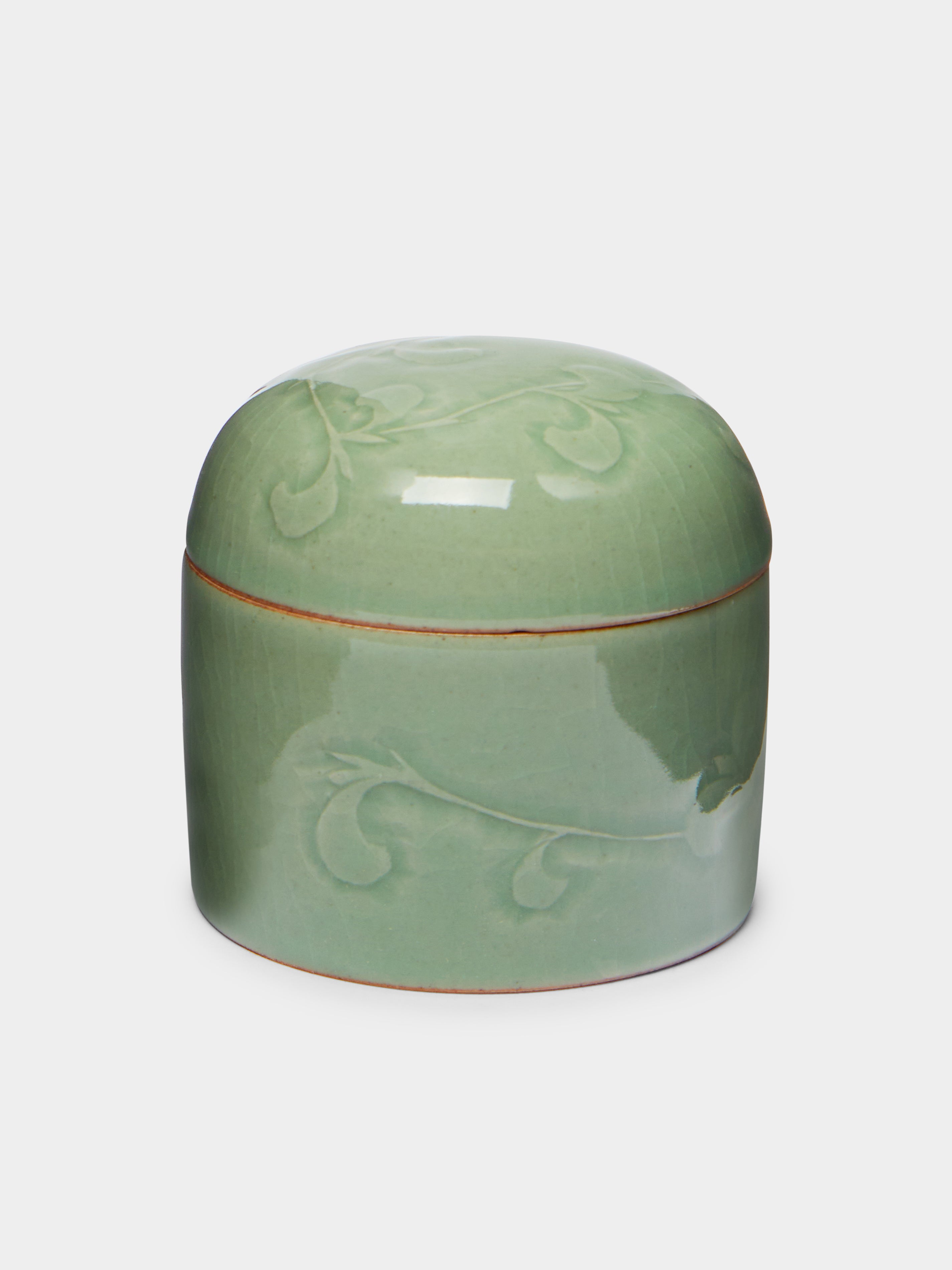 Celadon Lidded Jar