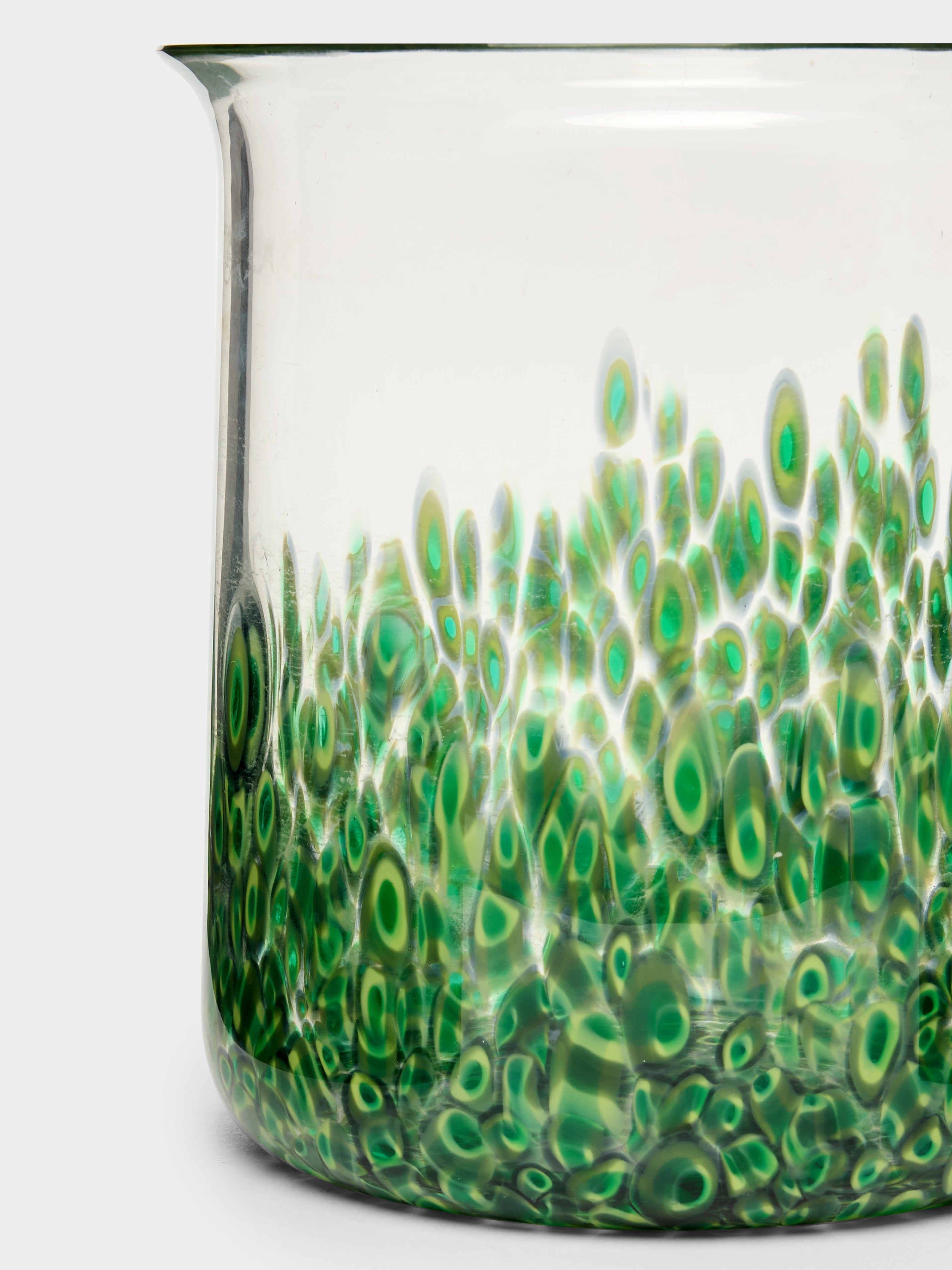 1970s Vistosi Murano Glass Vase (7in/18cm)