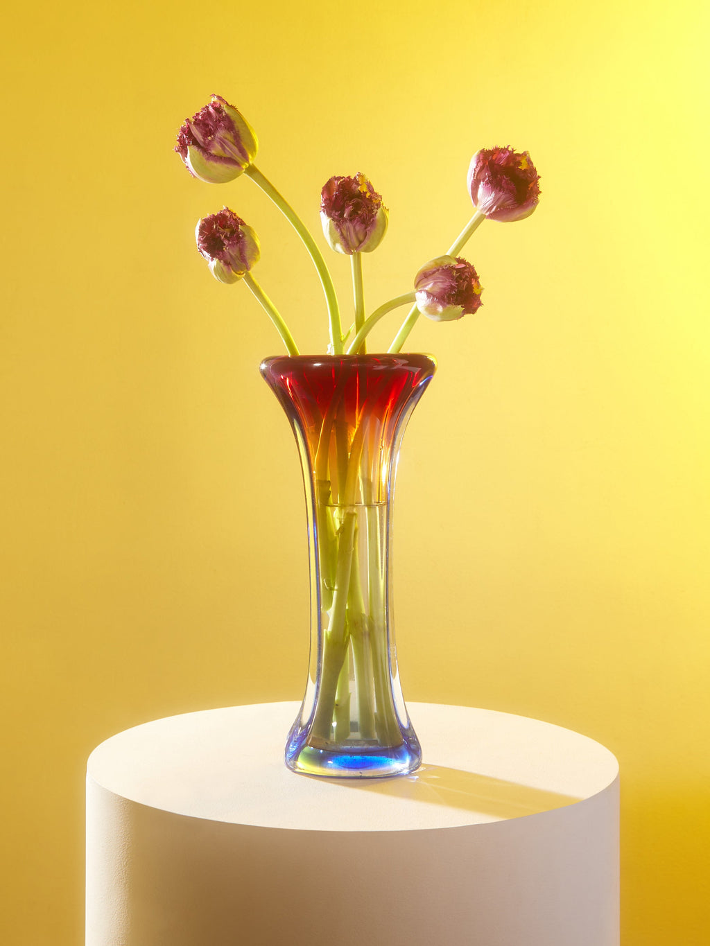 1950s Flavio Poli Murano Glass Vase (13.5in/35cm)