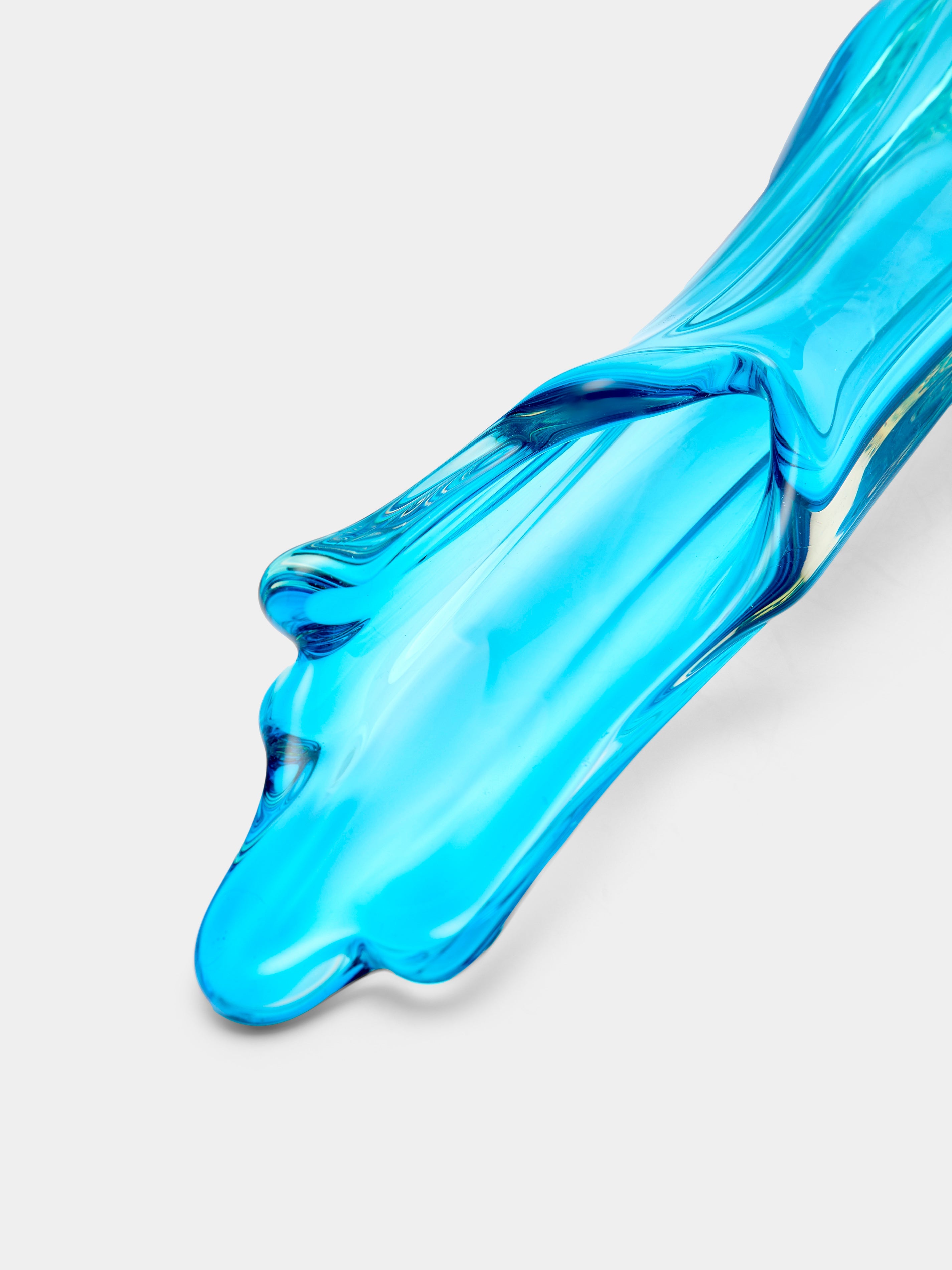 Mid-Century Daum Crystal Vase (18in/45.5cm)