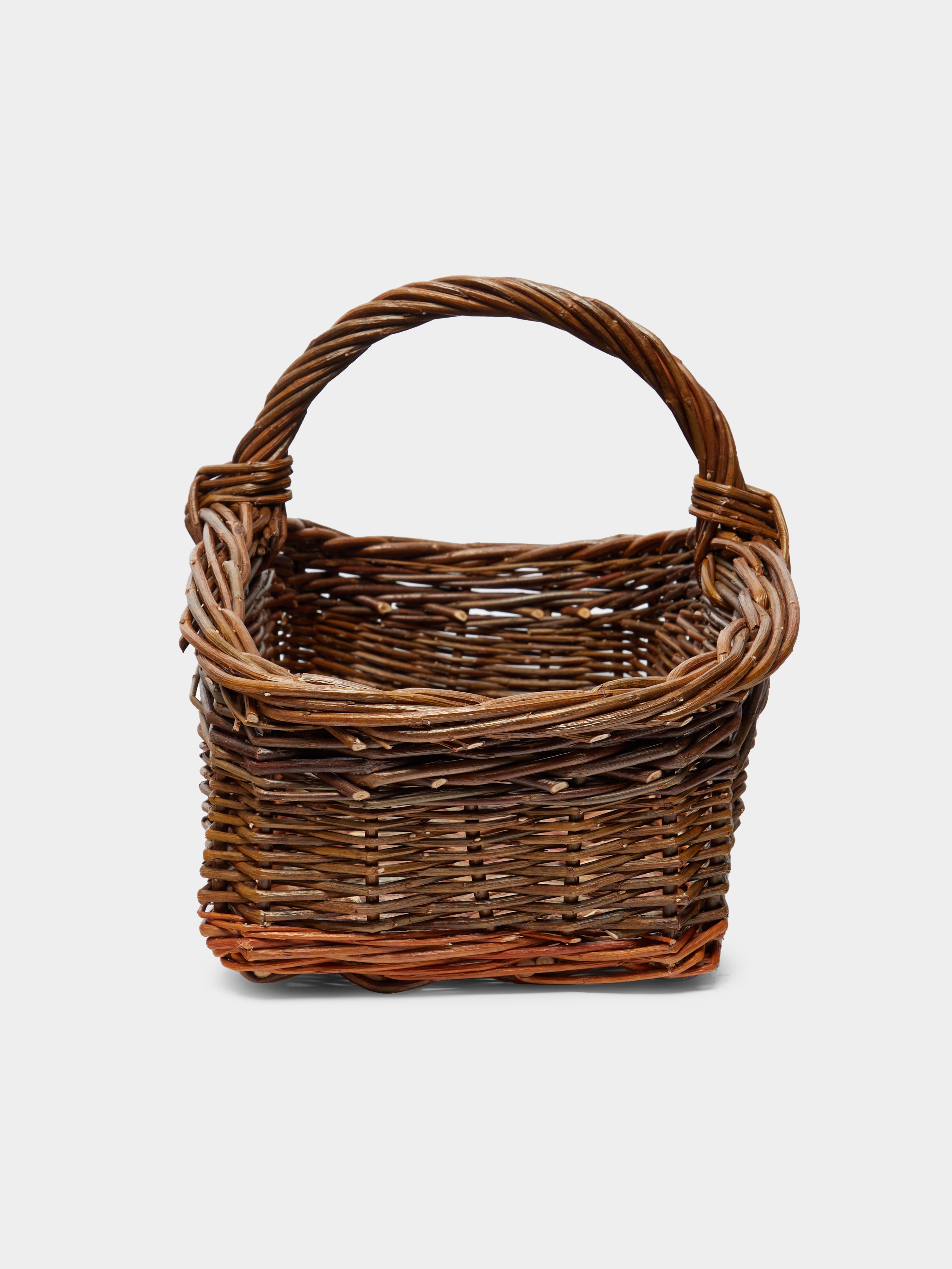 Handwoven Willow Asparagus Basket
