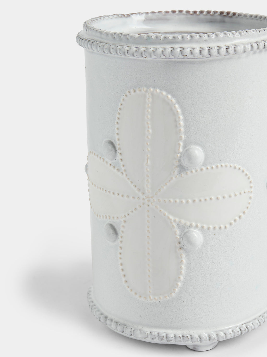 Hand-Built Ceramic Bough Vase (8in/21cm)