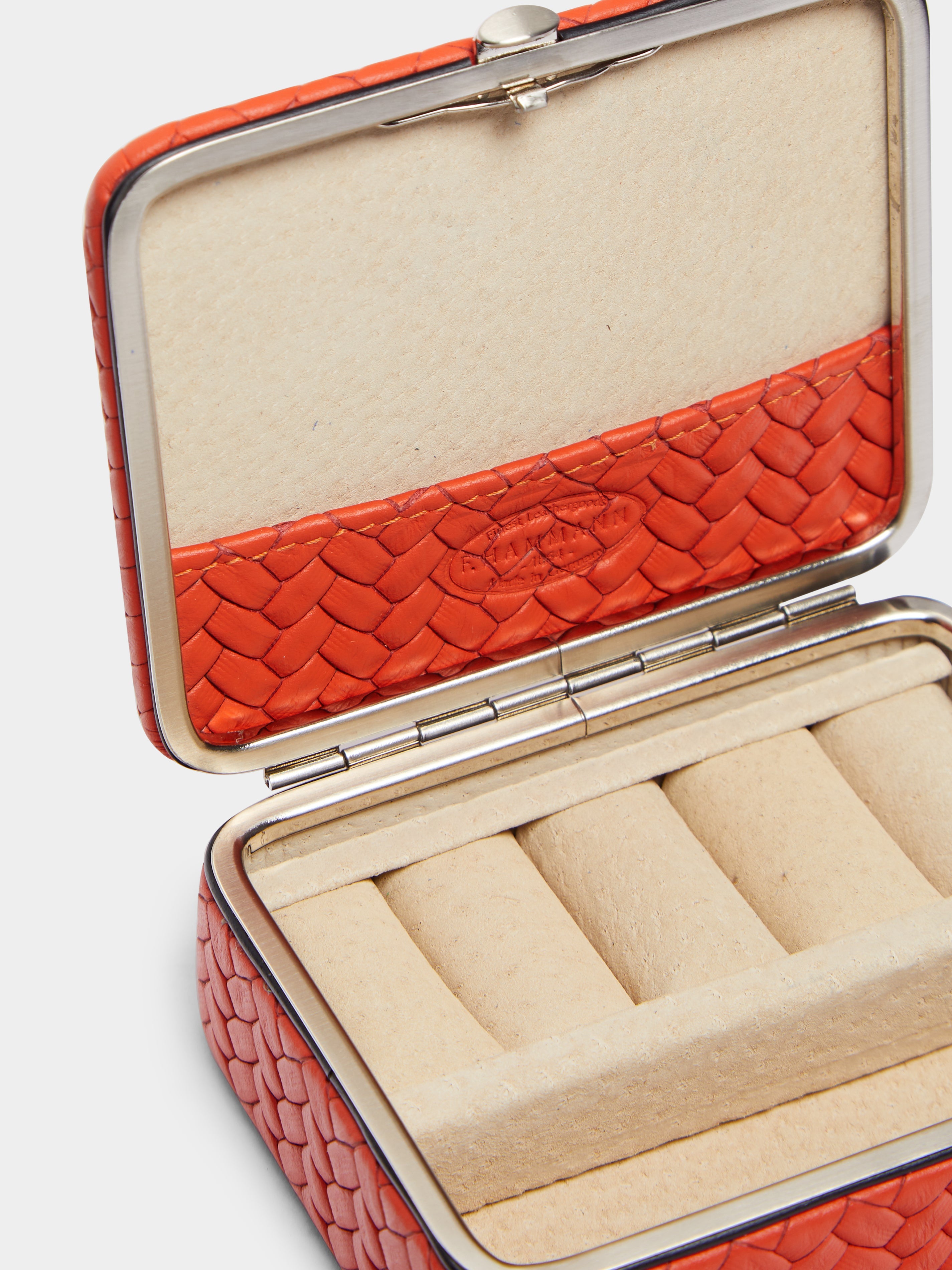 Leather Travel Jewelry Box