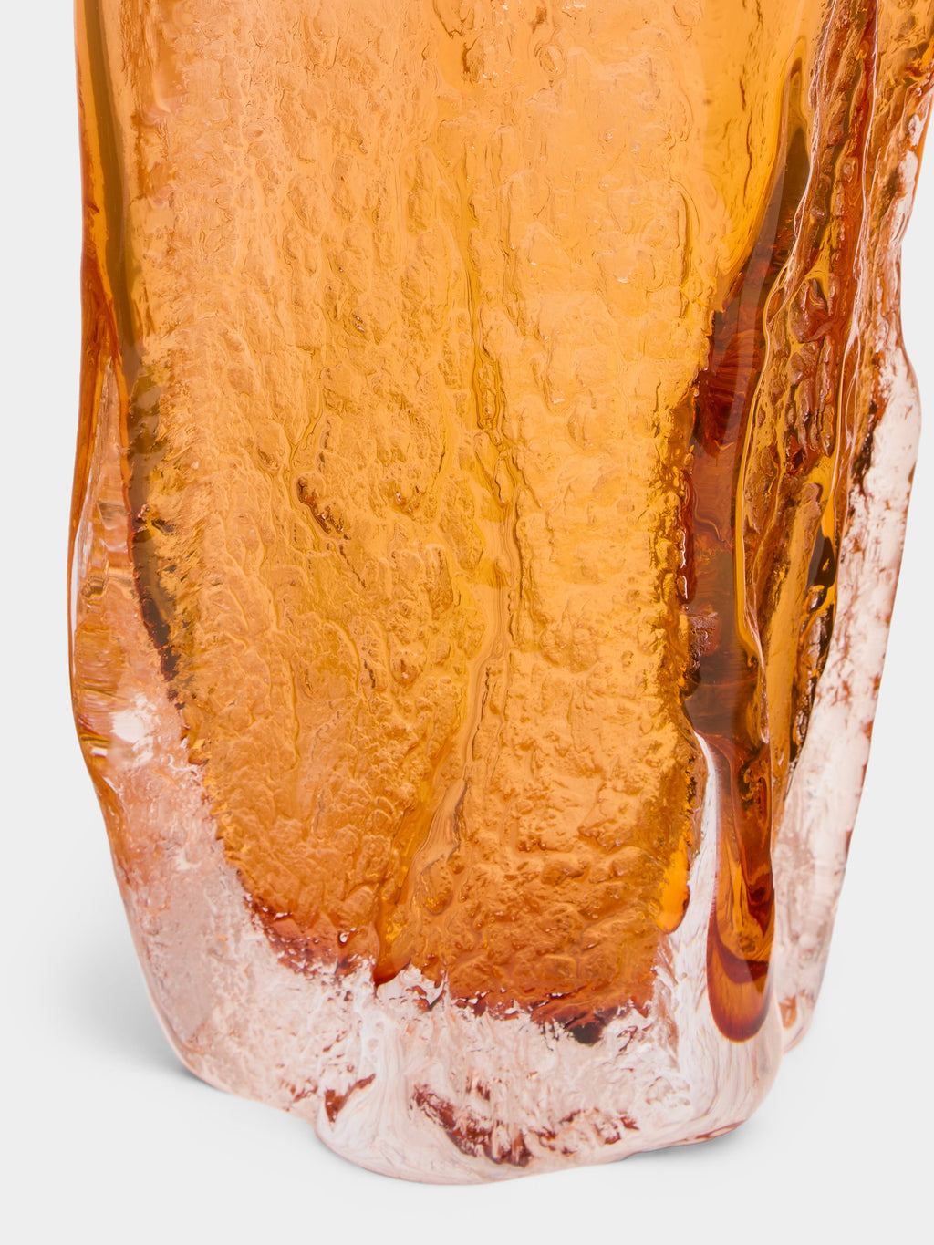 Bark Hand-Blown Glass Vase (28.5in/72.5cm)