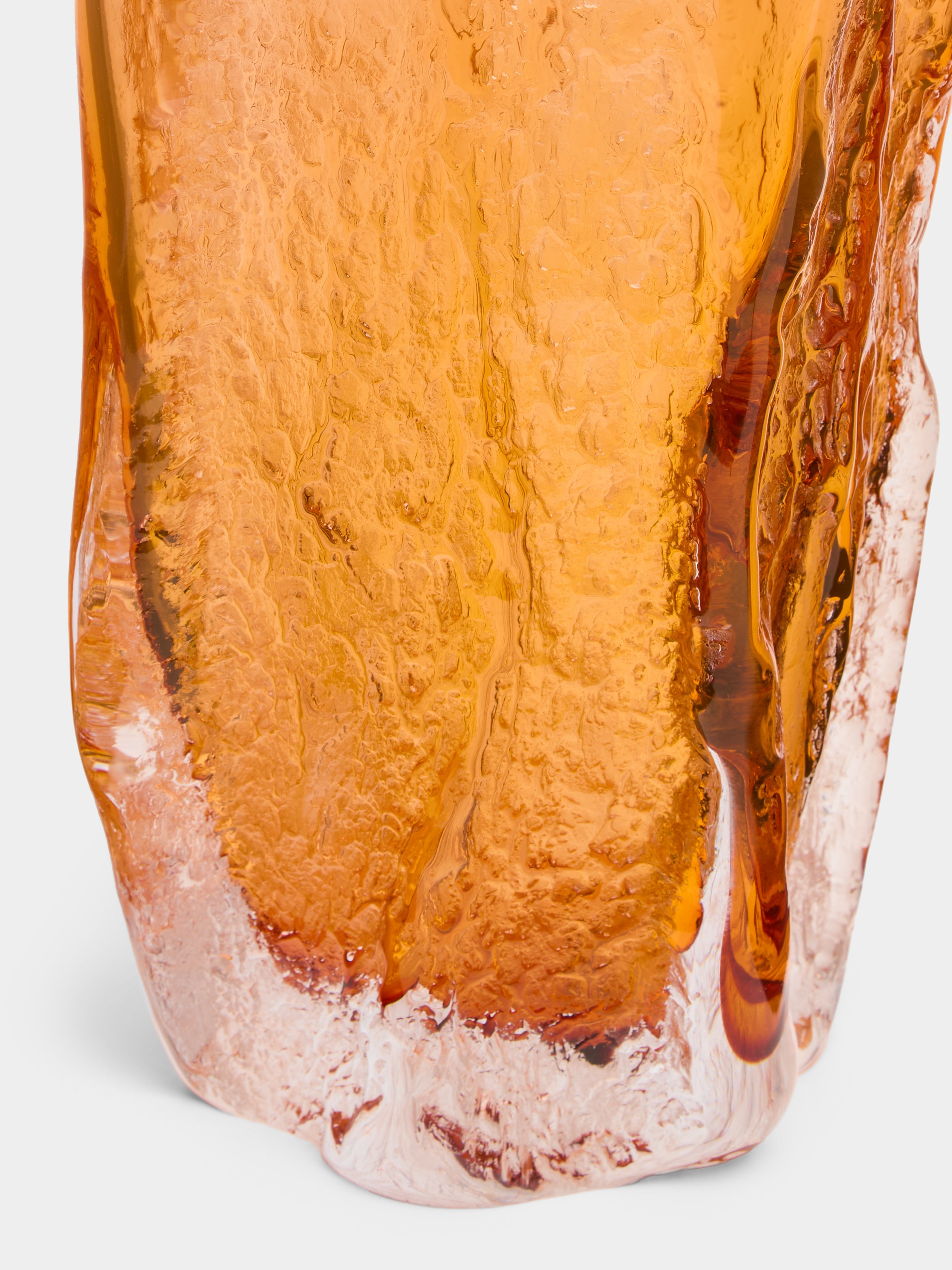 Bark Hand-Blown Glass Vase (28.5in/72.5cm)