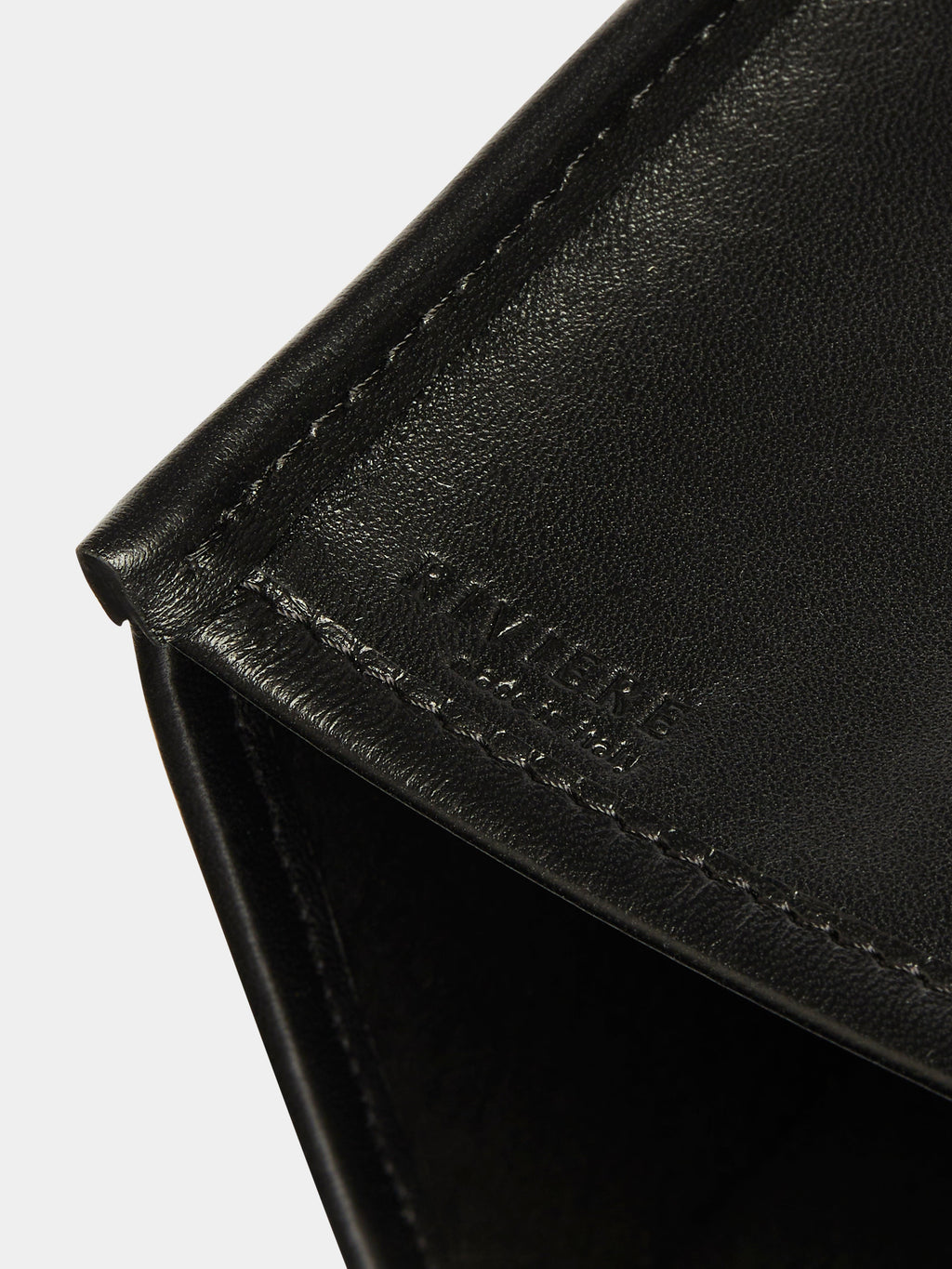 Woven Leather Tissue Box