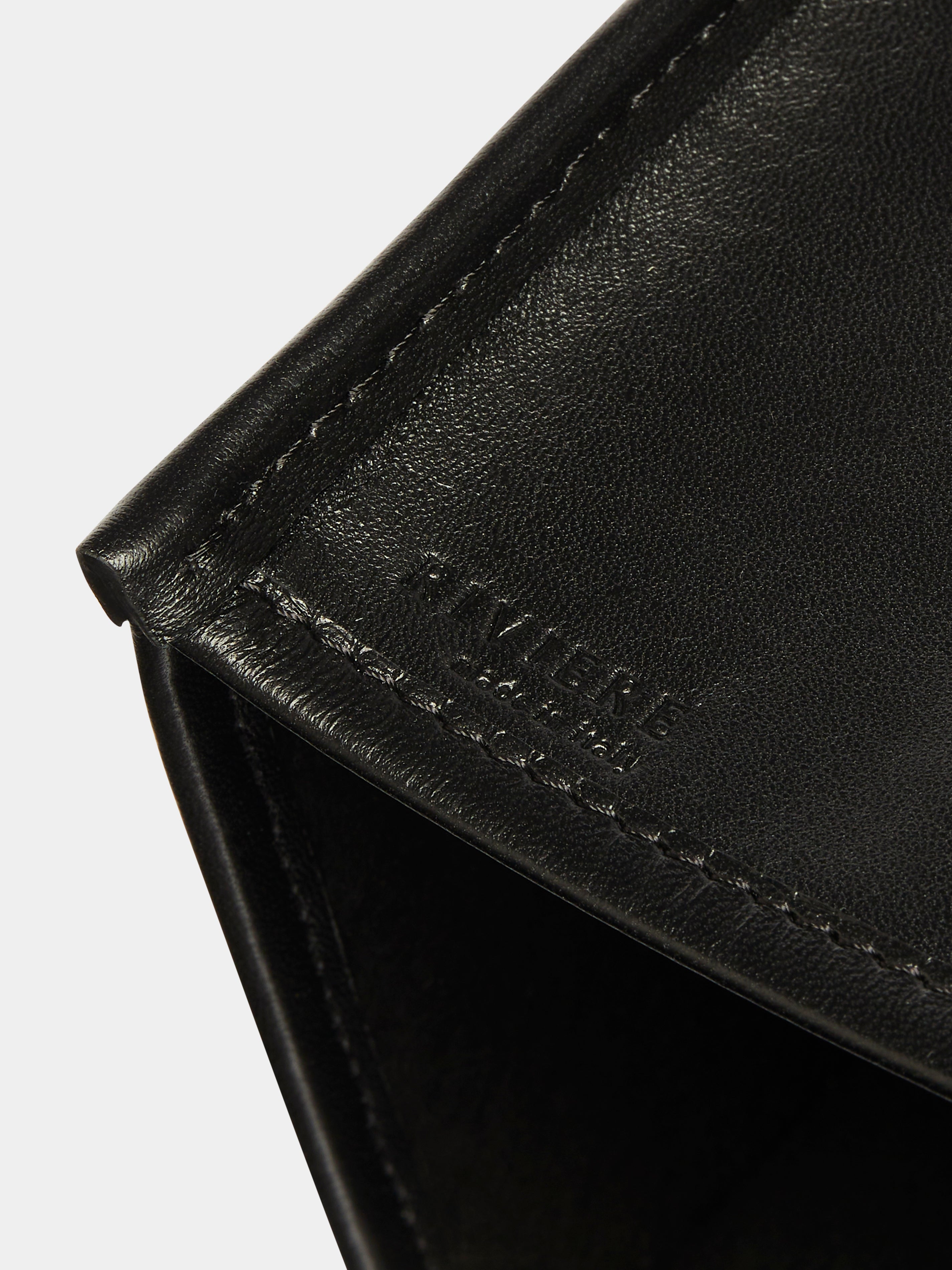 Woven Leather Tissue Box