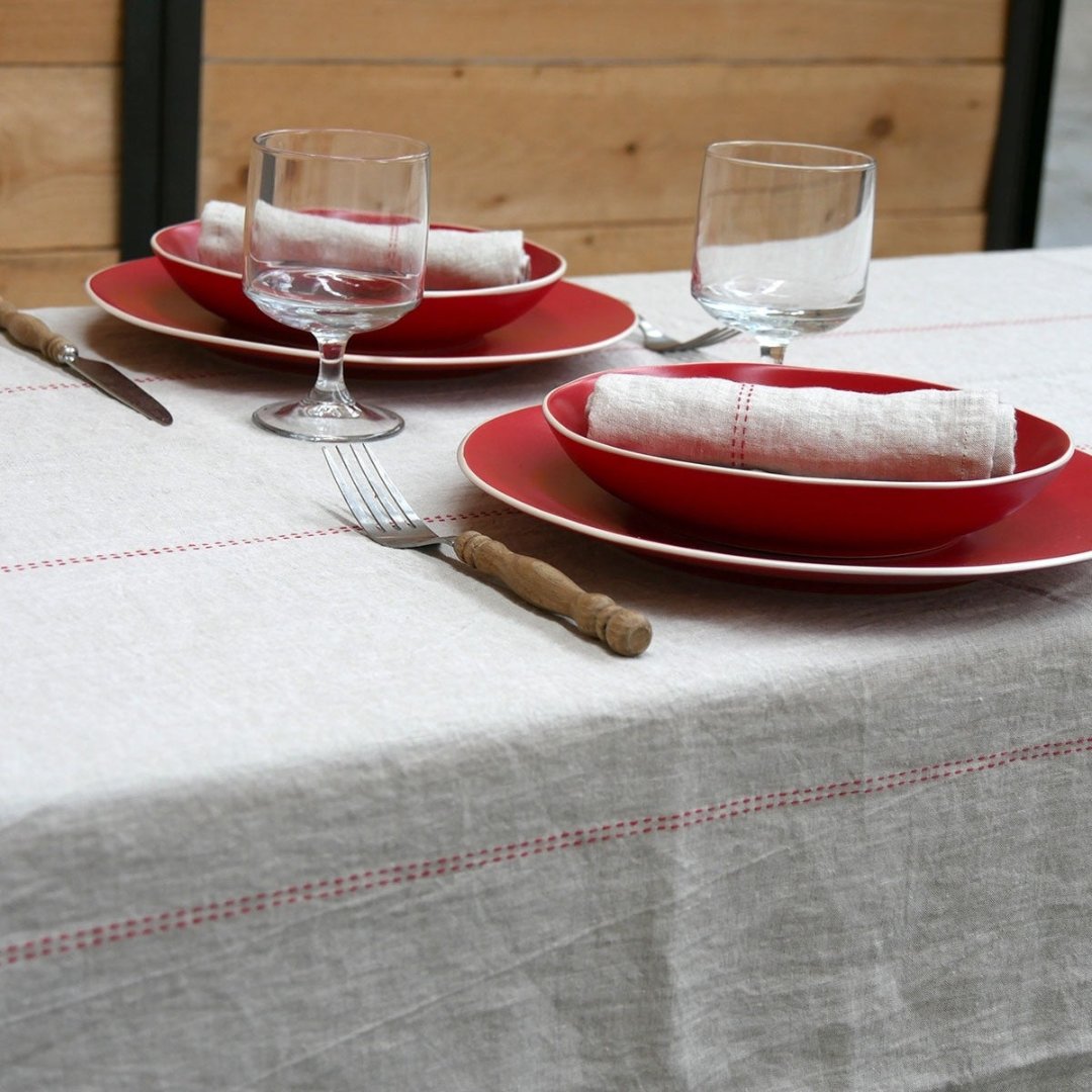 CHARVET ÉDITIONS Tablecloth Rythmo