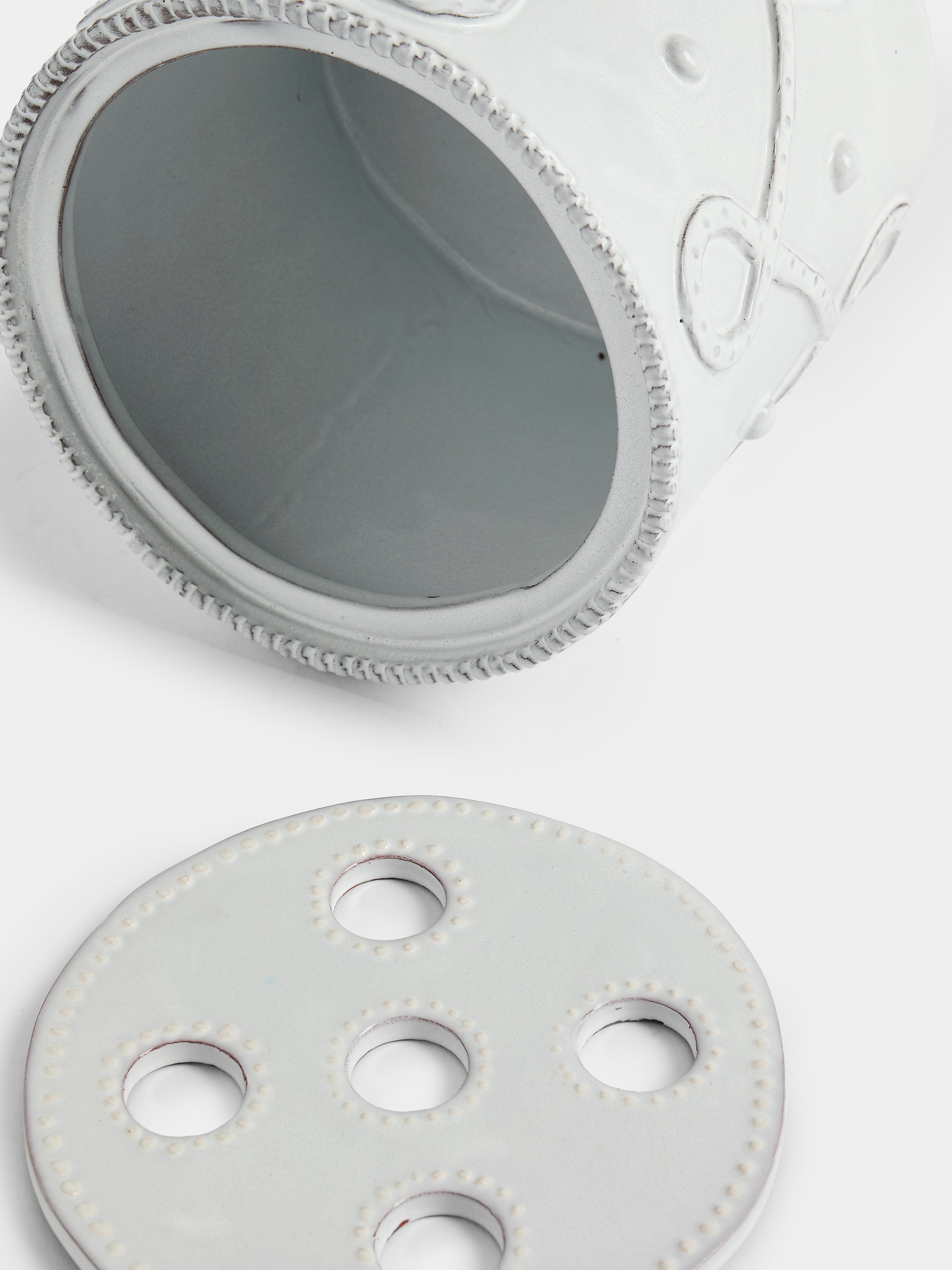 Hand-Built Ceramic Bough Vase (9in/23cm)