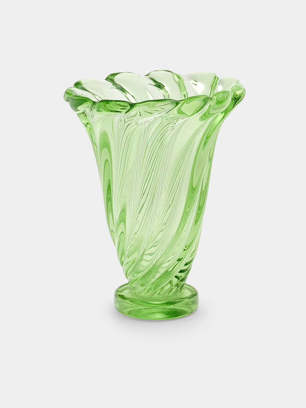 1940s Flavio Poli Murano Glass Vase (11in/28cm)