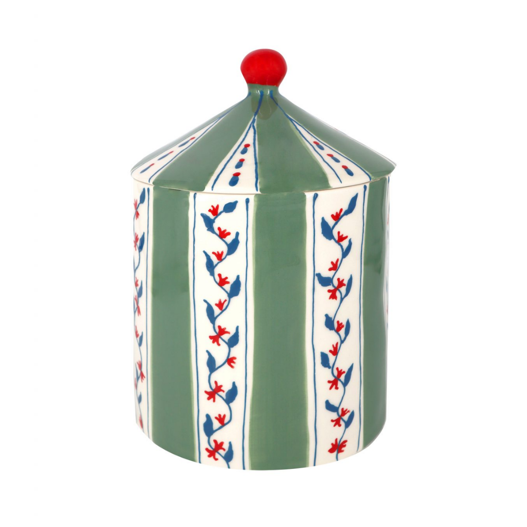 LAETITIA ROUGET Khaki Flower Box