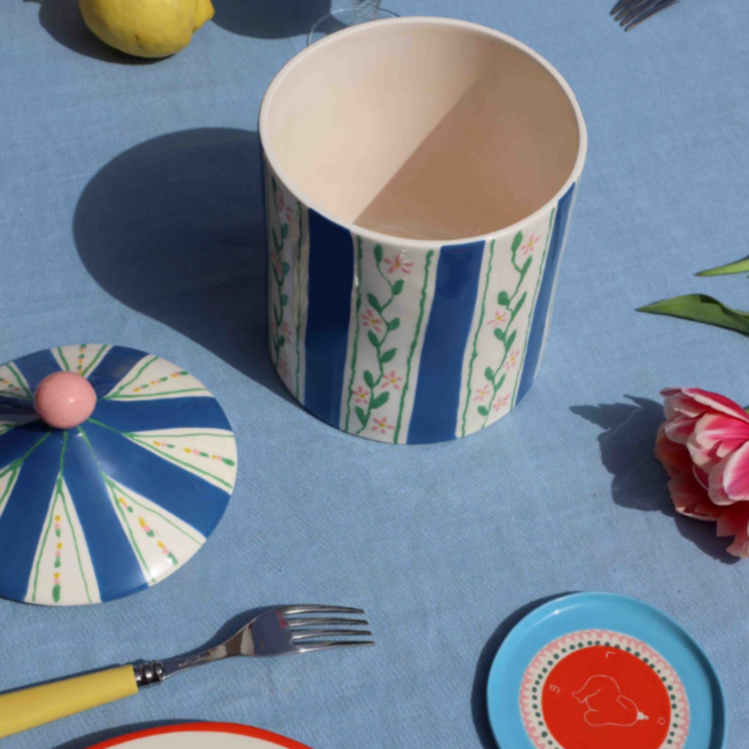 LAETITIA ROUGET Blue Flower Box