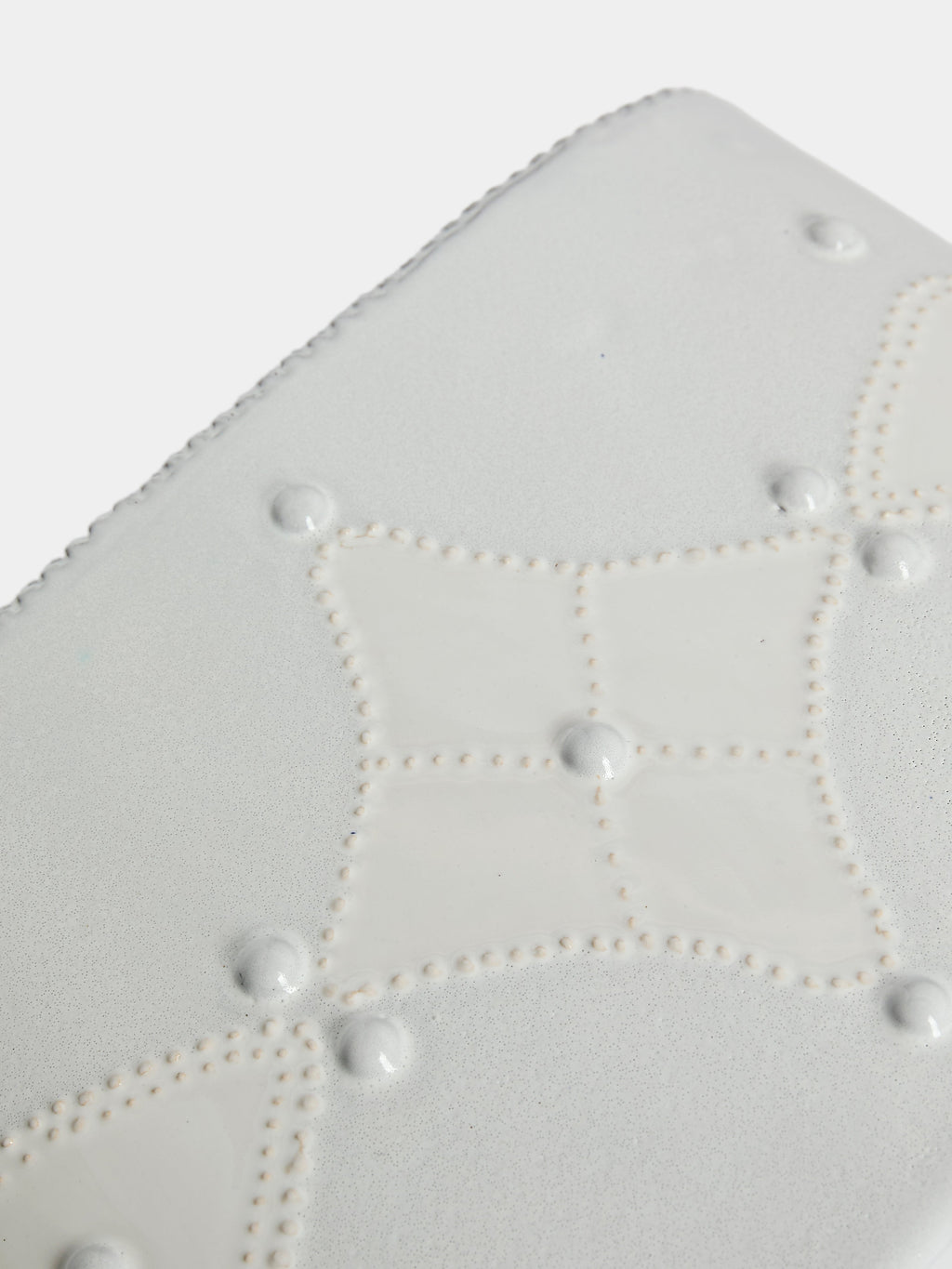 Hand-Built Ceramic Bough Vase (7in/17.5cm)