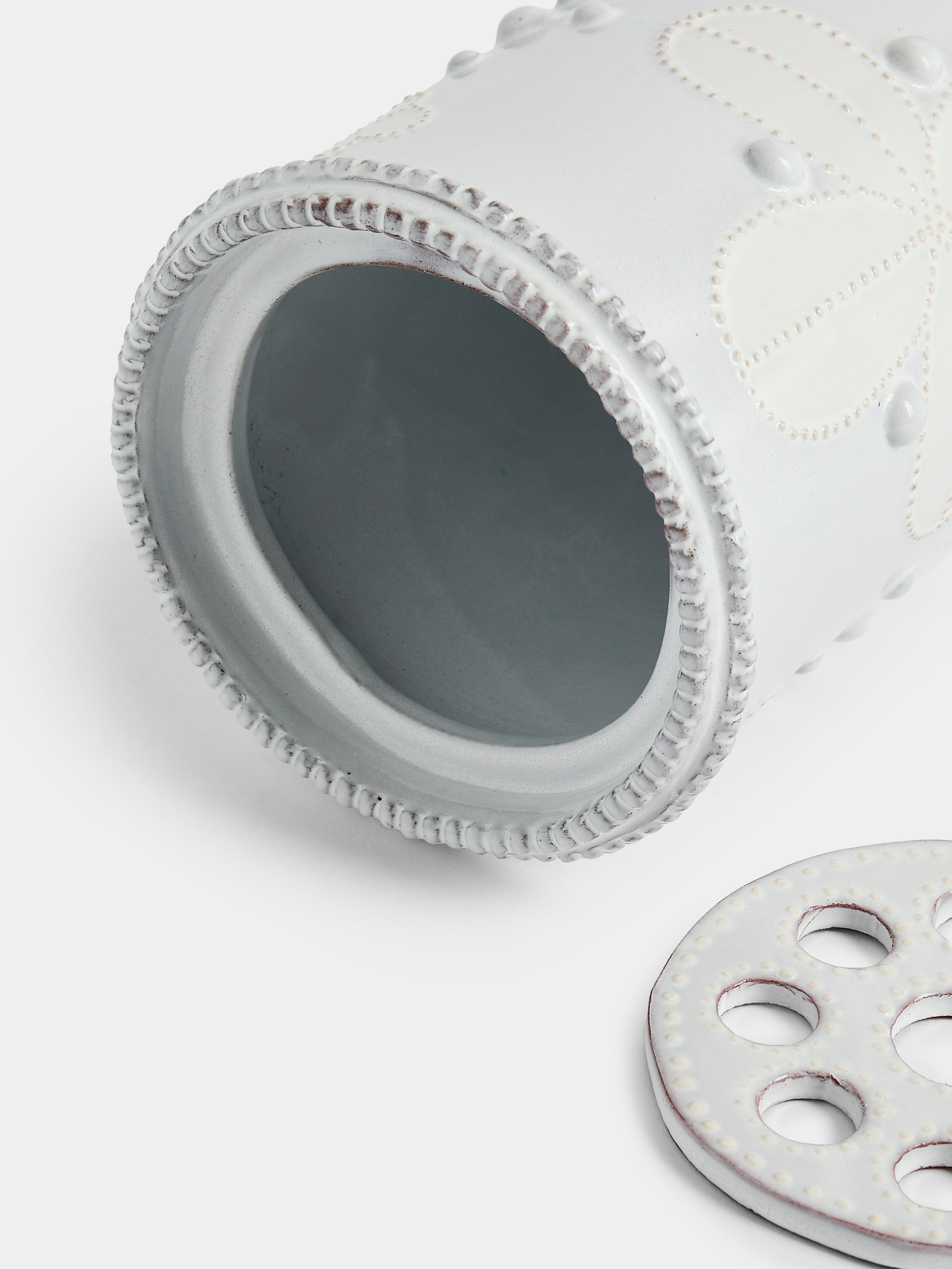 Hand-Built Ceramic Bough Vase (8in/21cm)