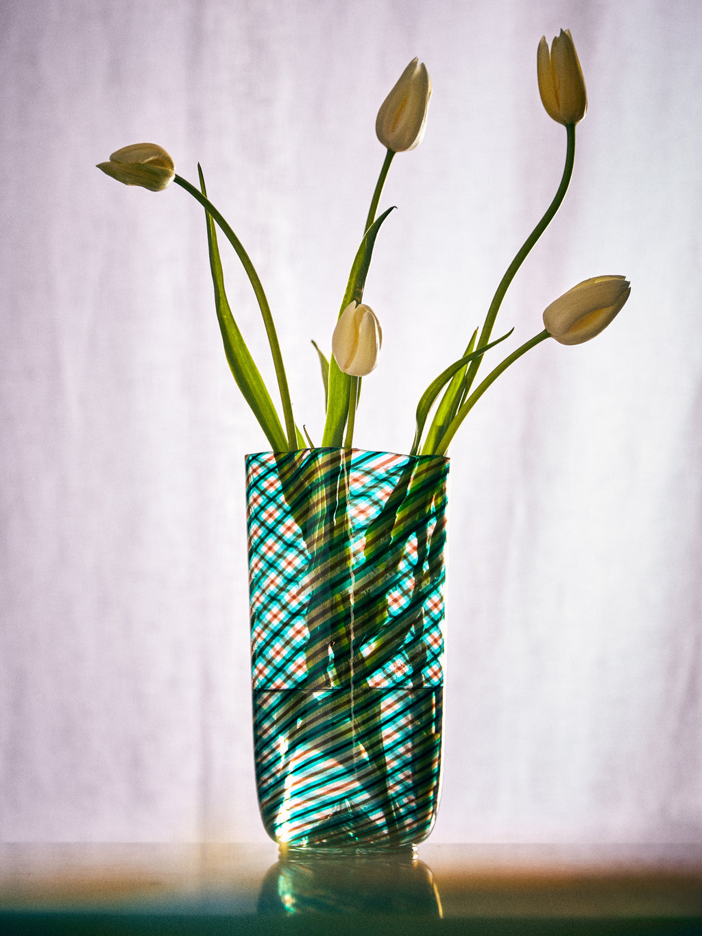 1960s Ercole Barovier Spira Aurata Murano Glass Vase (2.5in/6cm)