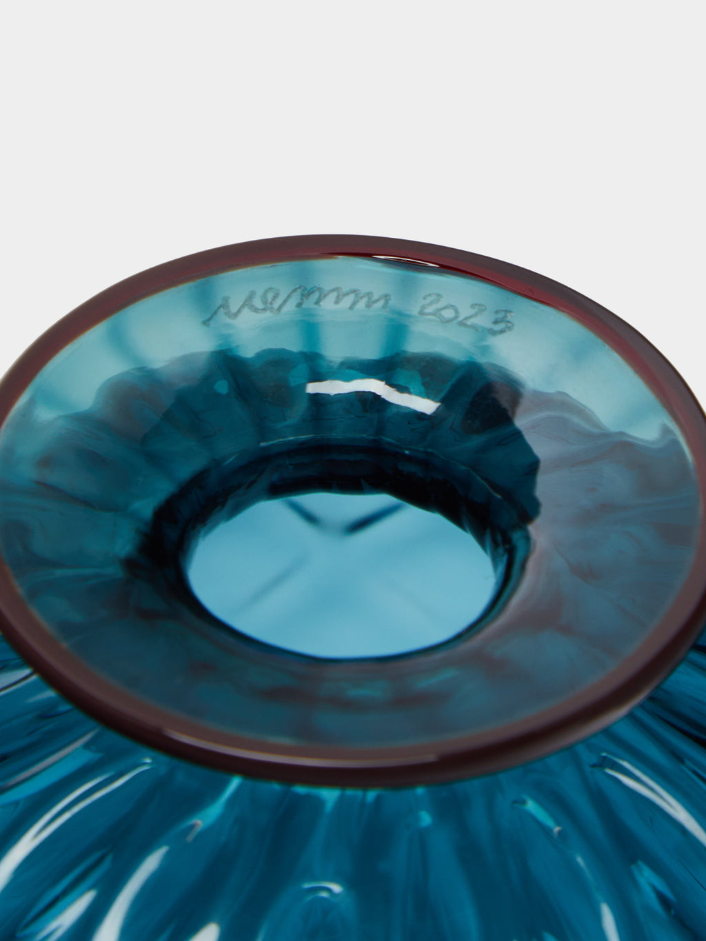 Monofiore Balloton Hand-Blown Murano Glass Bud Vase (4.5in/11cm)