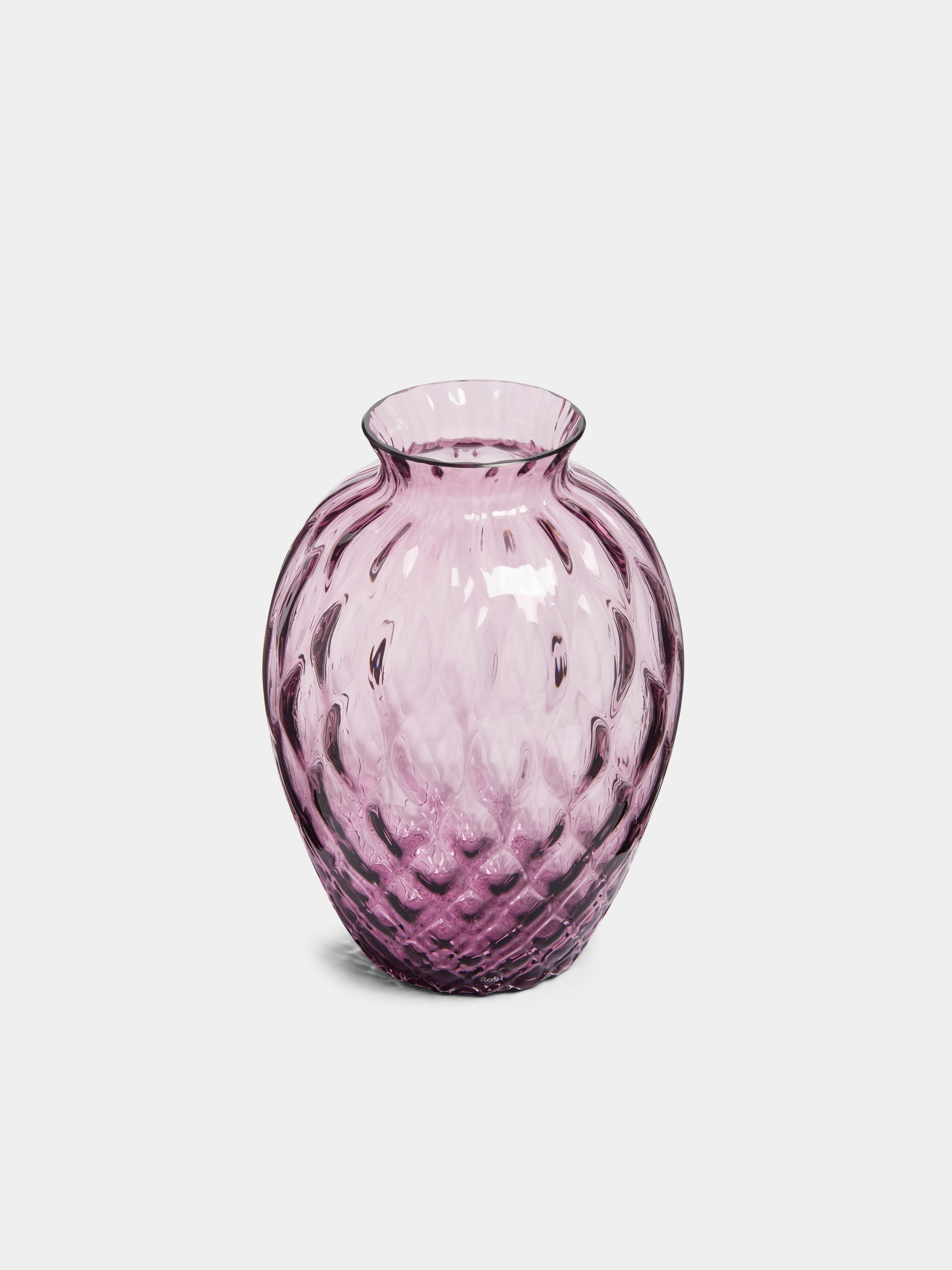 Polaris Hand-Blown Murano Glass Bud Vase (5in/13cm)