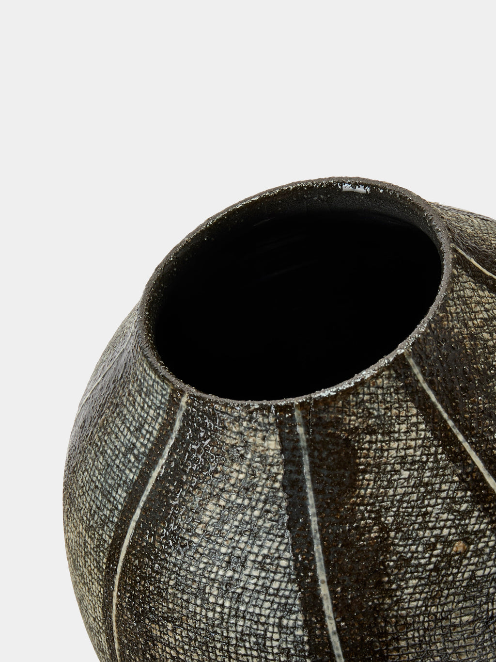 Textured Ceramic Vase (10.5in/26.5cm)