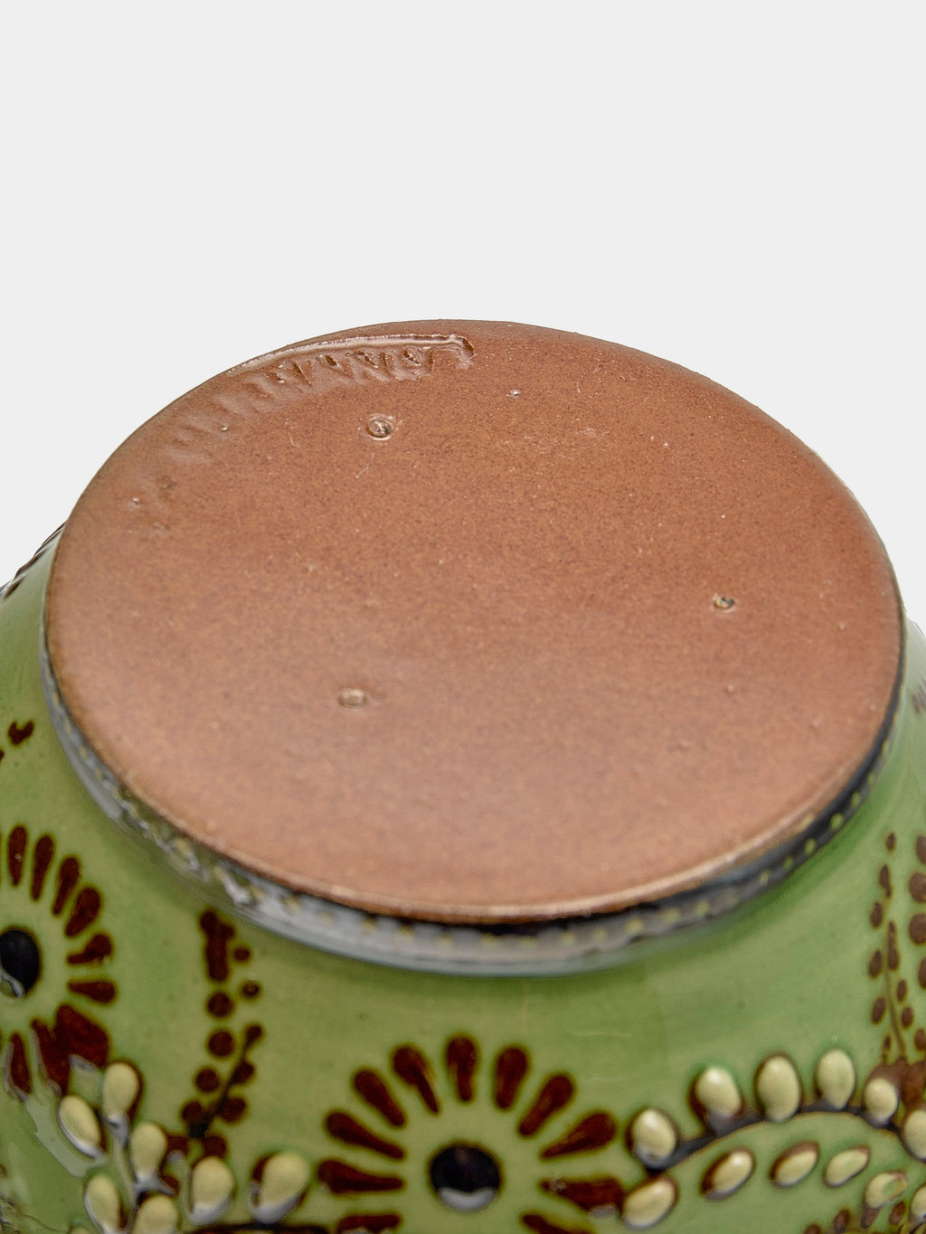 Flowers Hand-Painted Ceramic Mini Lidded Pot