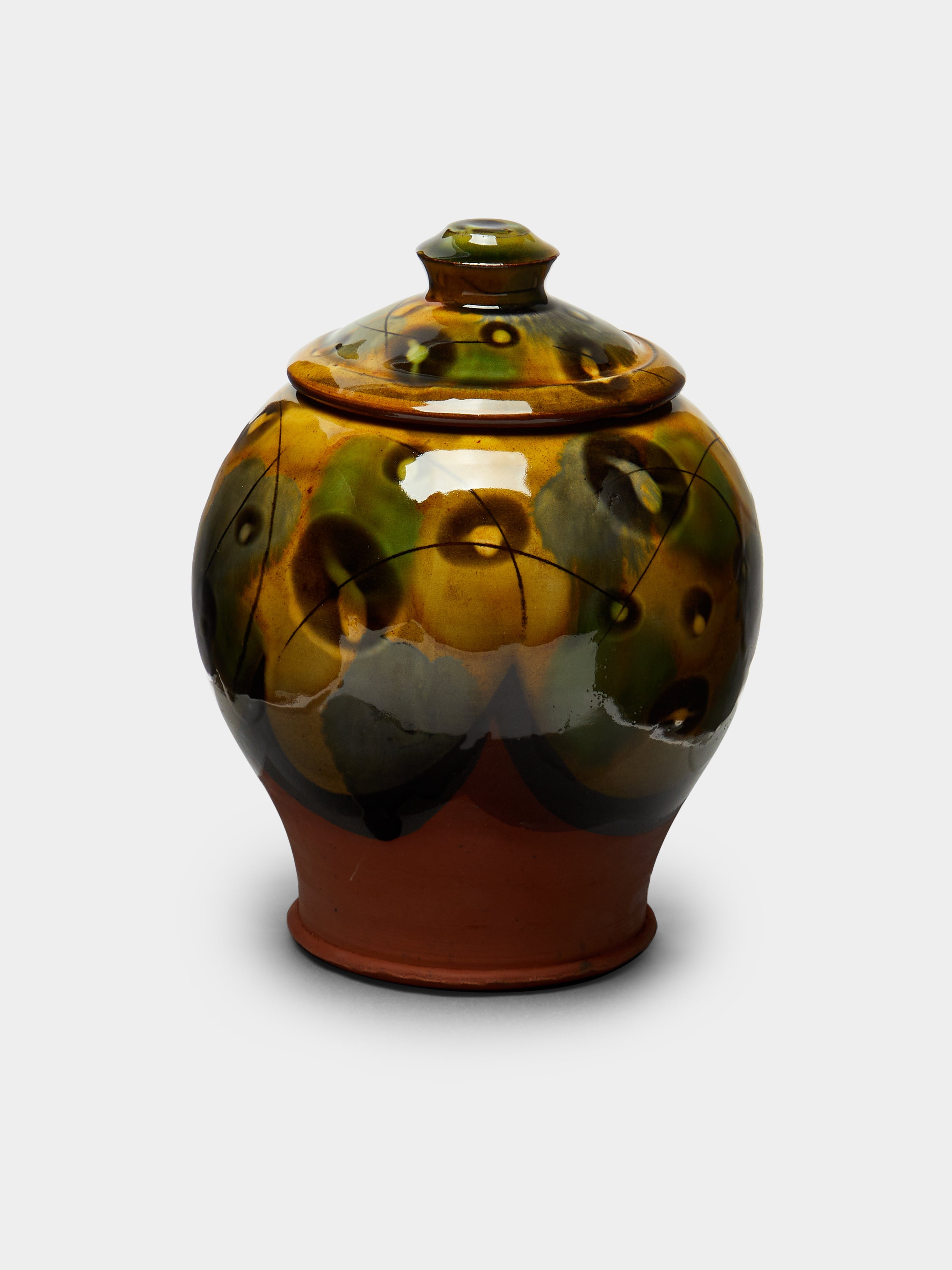 Slipware Lidded Jar