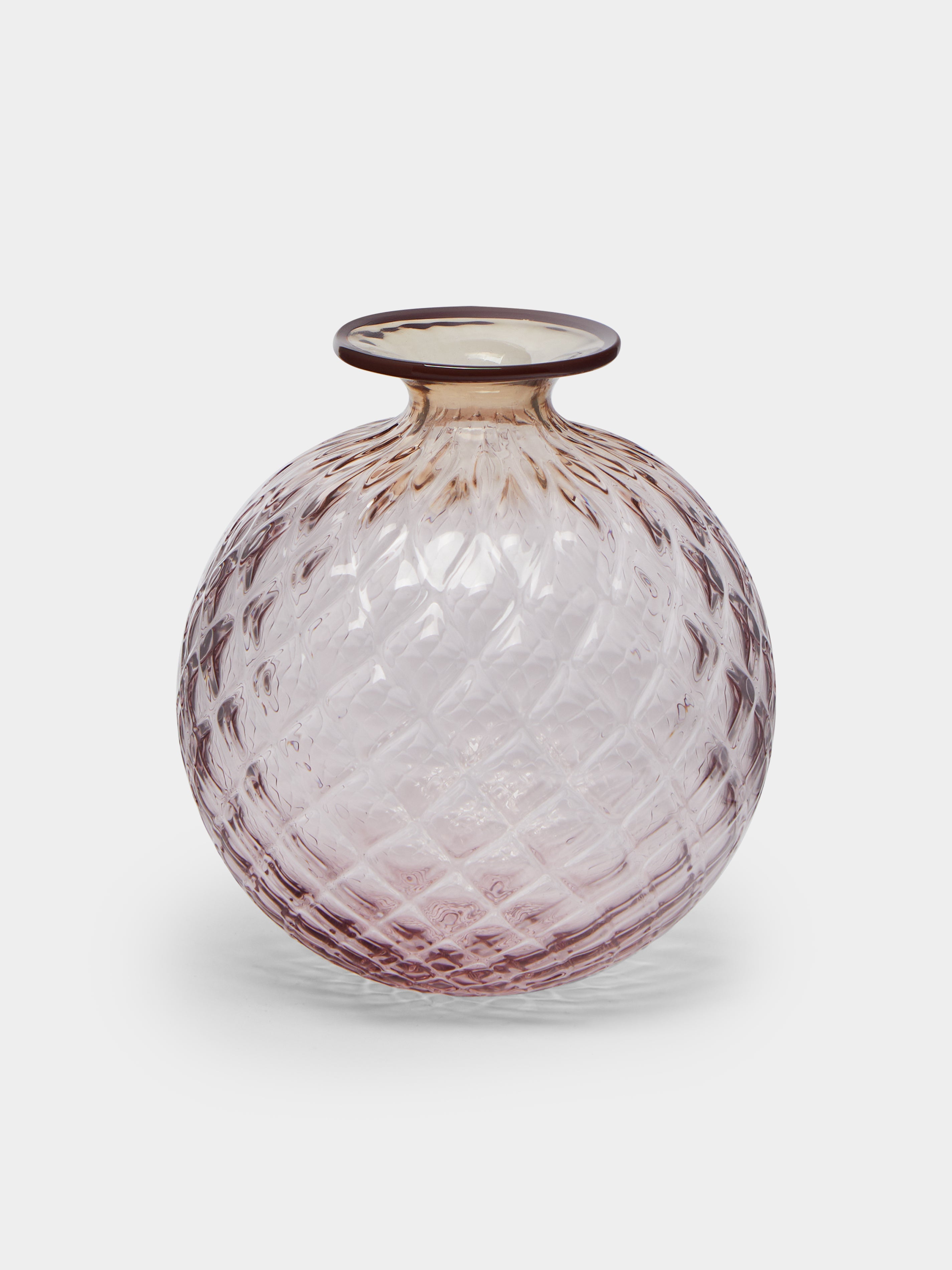 Monofiore Balloton Hand-Blown Murano Glass Bud Vase (4.5in/11cm)