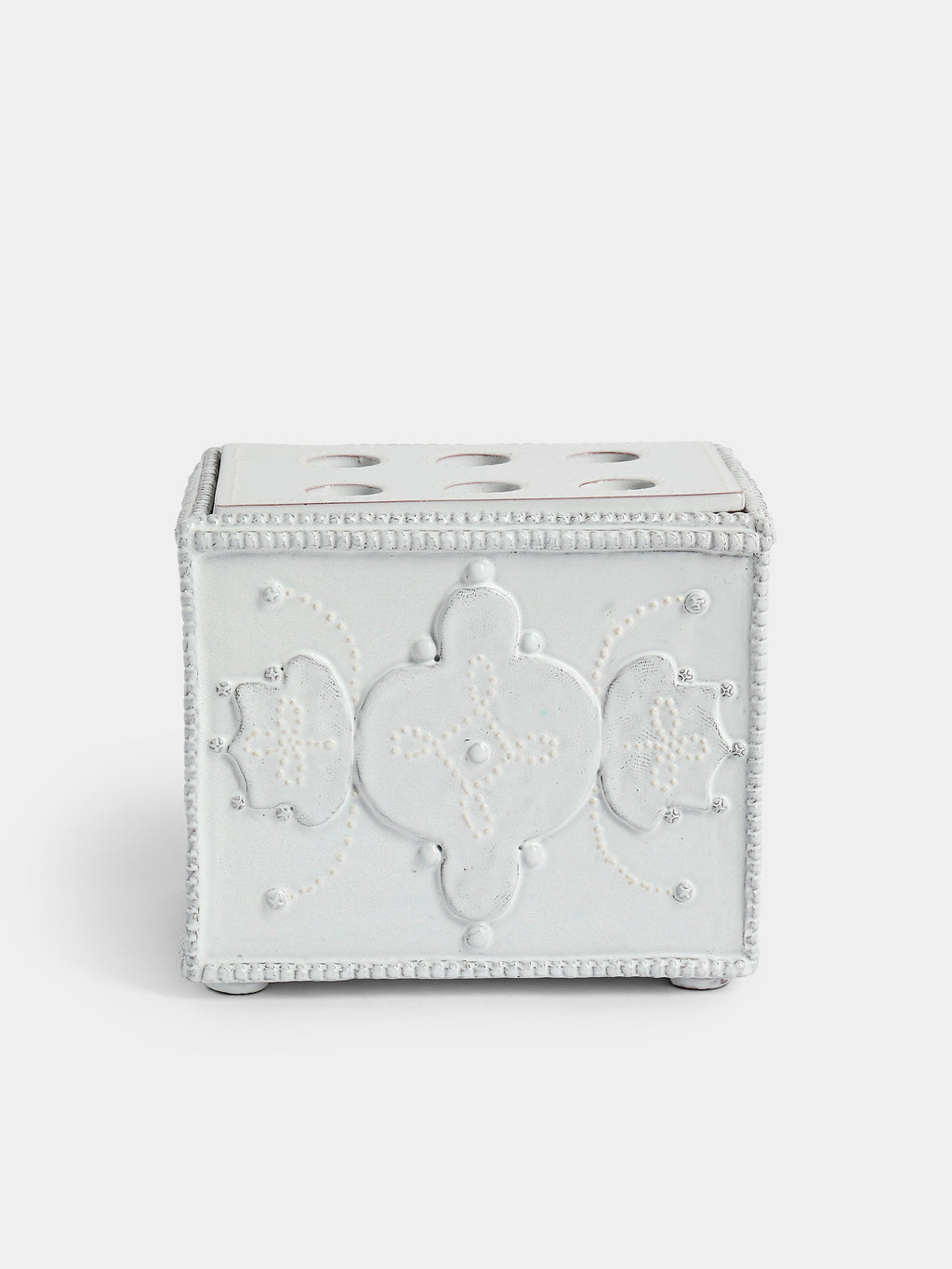 Hand-Built Ceramic Bough Vase (8in/21cm)