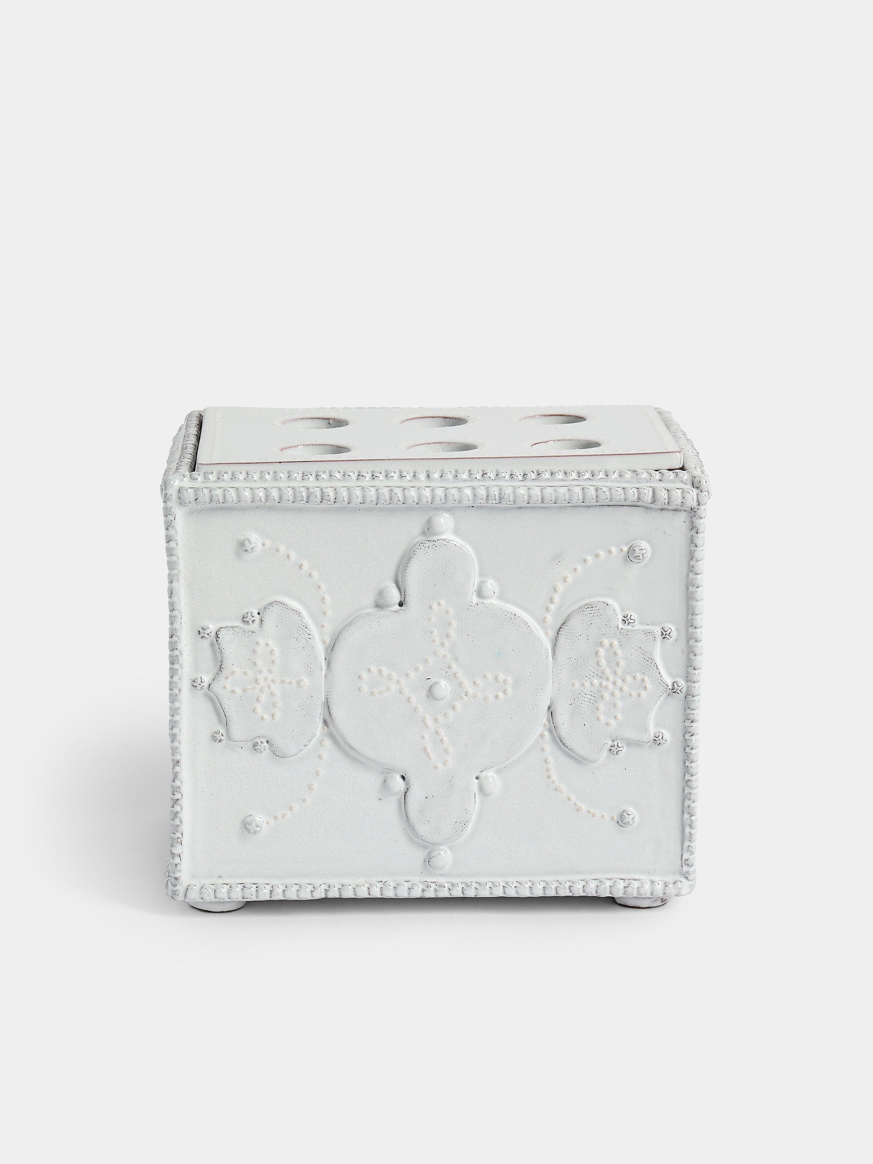 Hand-Built Ceramic Bough Vase (8in/21cm)