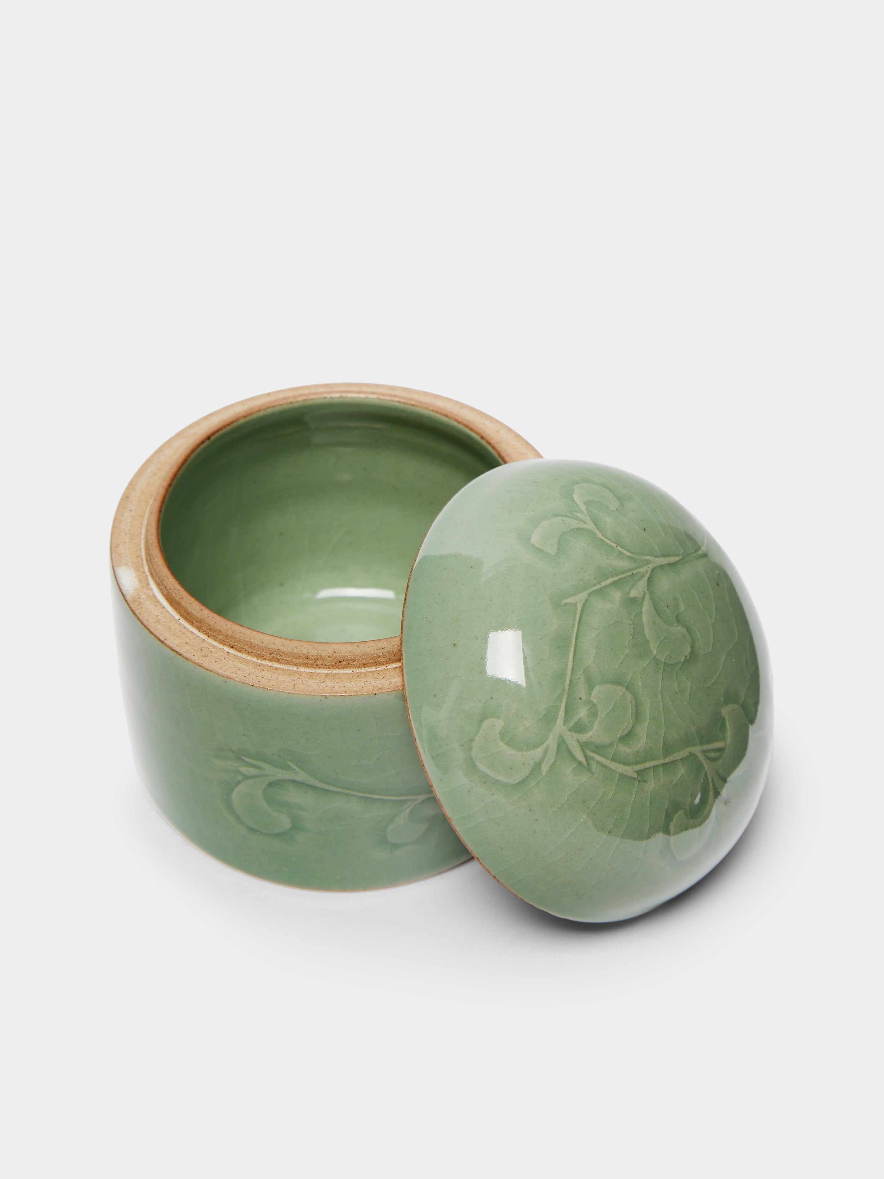 Celadon Lidded Jar