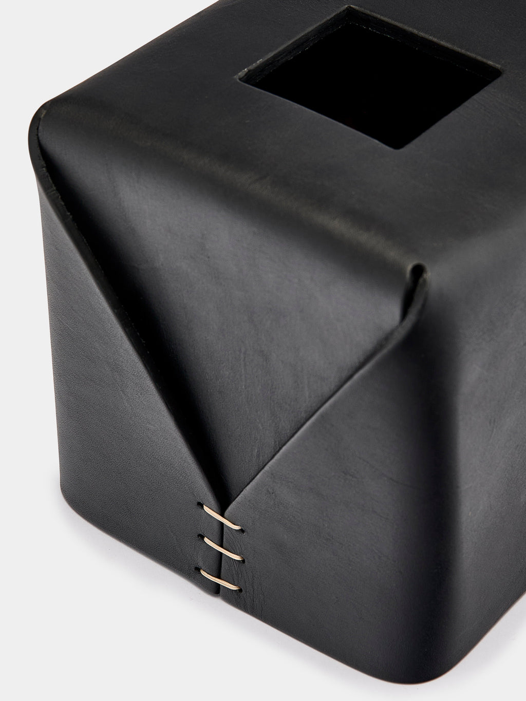 Leather Square Tissue Box
