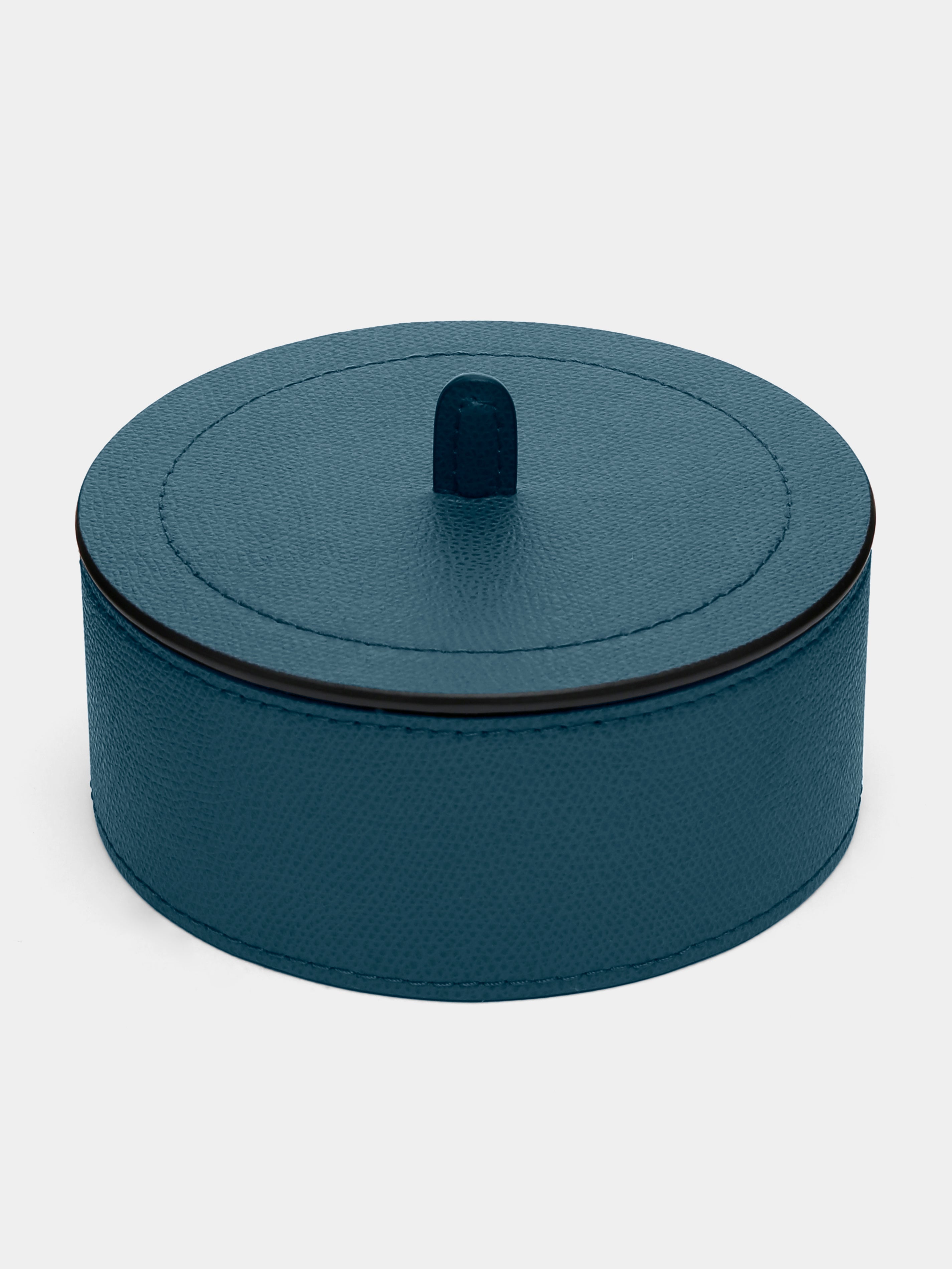 Harris Leather Medium Trinket Box