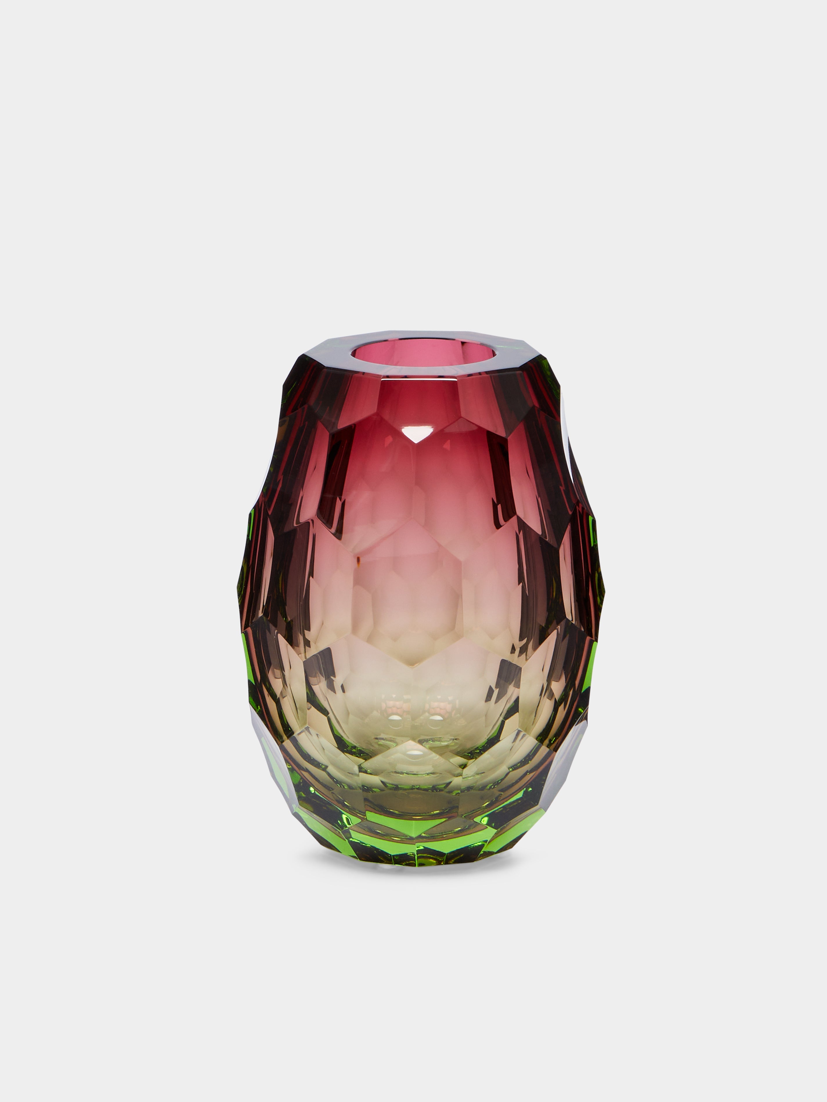 Carole Hand-Blown Crystal Vase (5.5in/13.5cm)