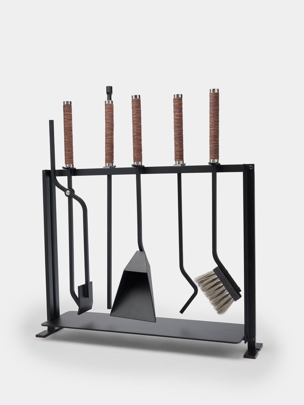 Megève Metal Fireplace Set
