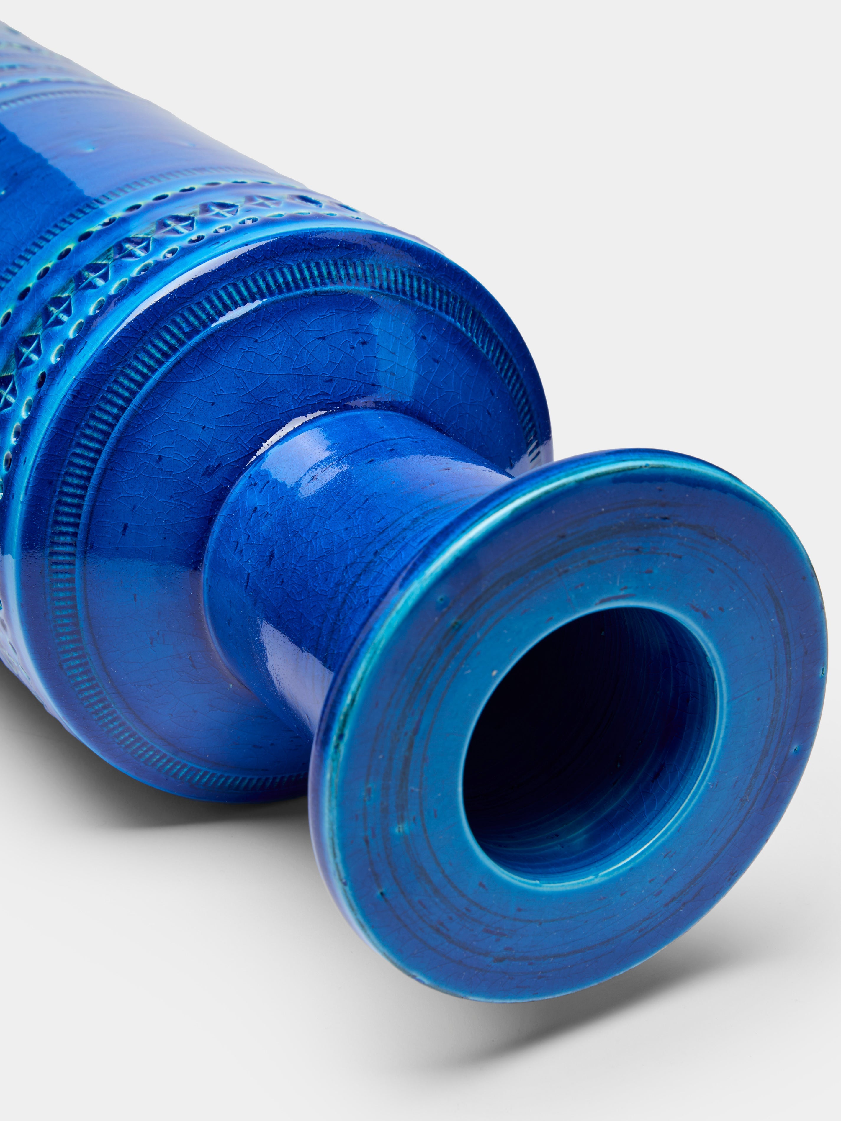 Rimini Blu Ceramic Vase (17in/43cm)