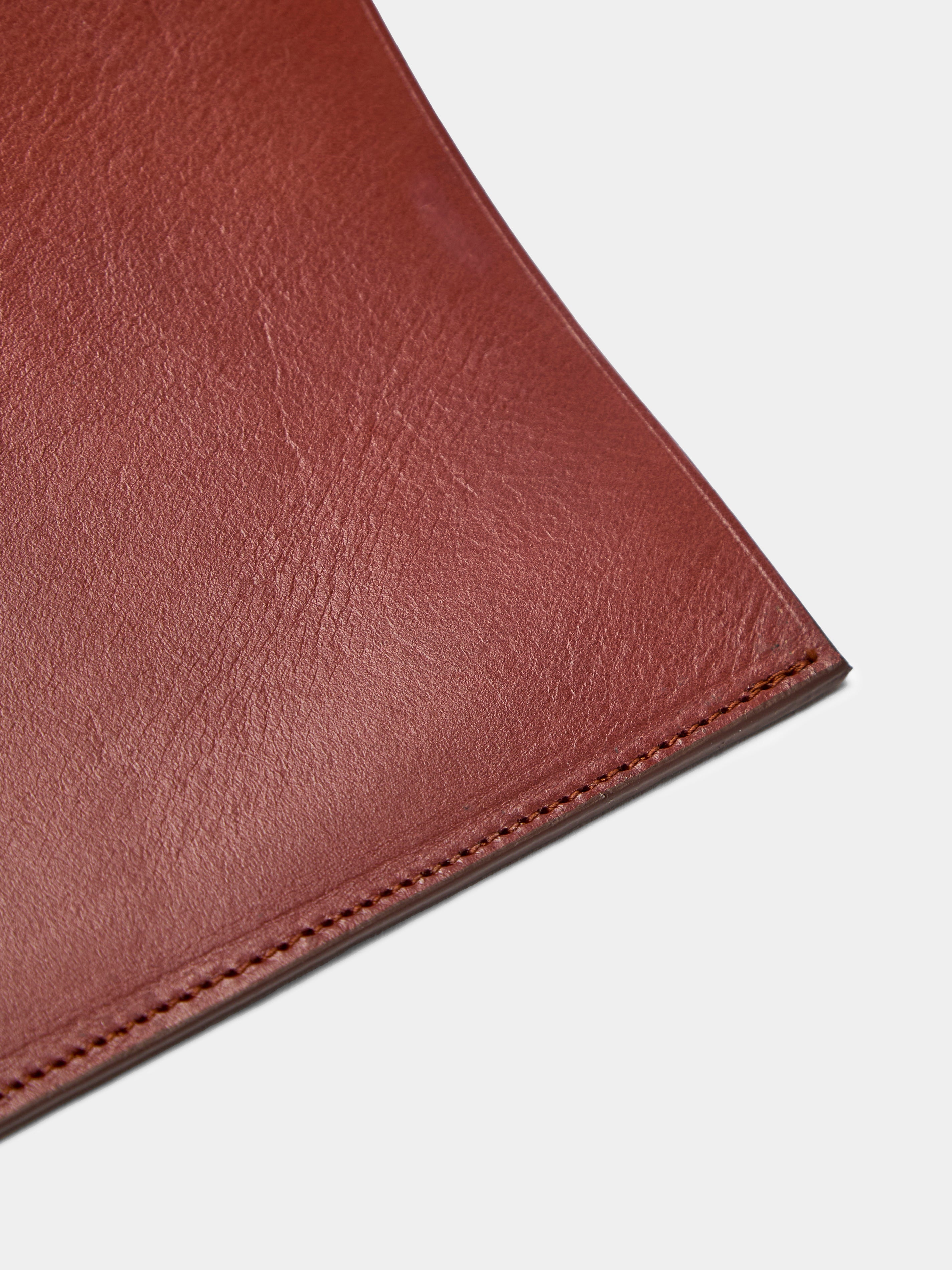 Leather Triangular Bin