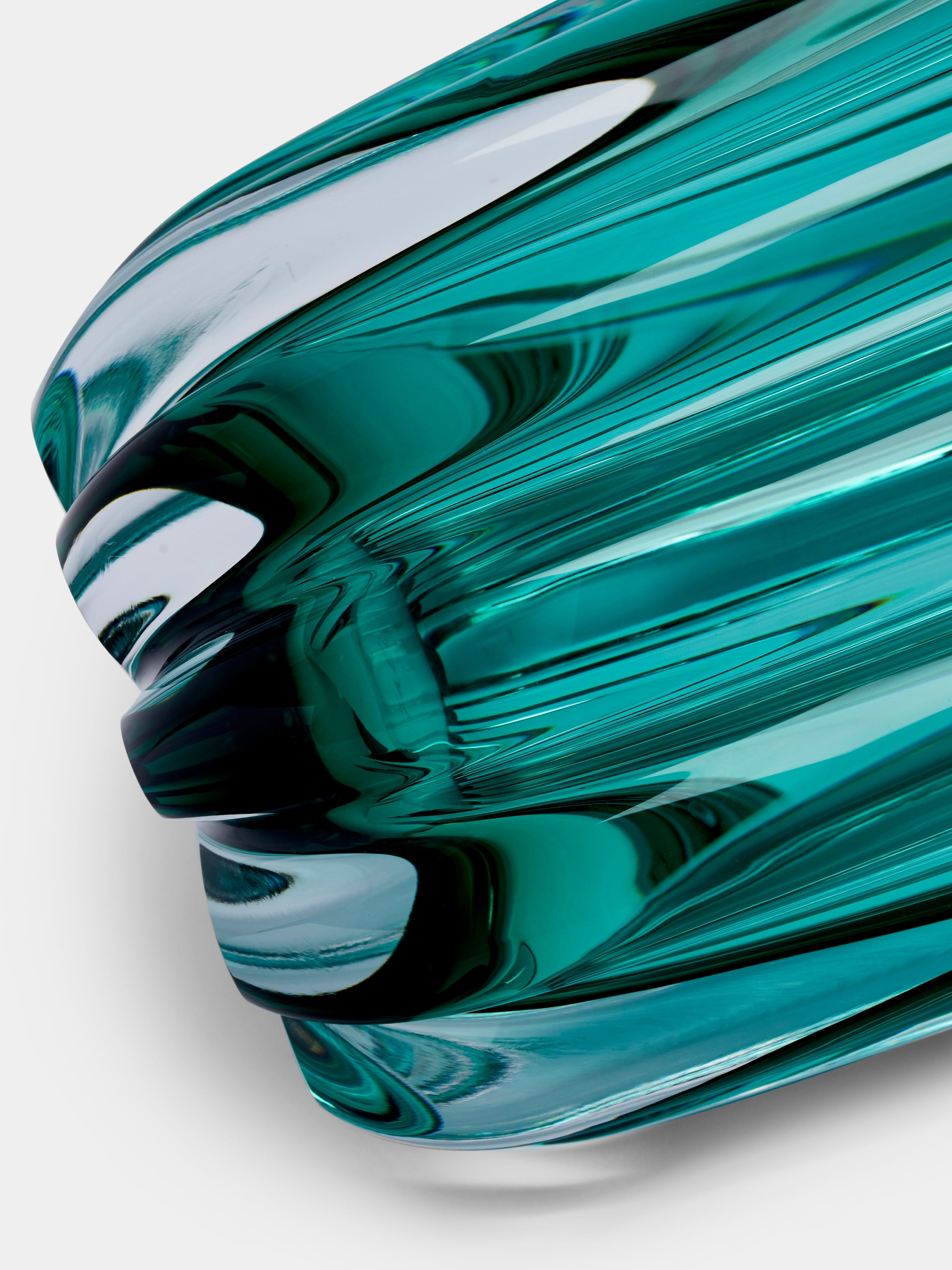 Fiori Hand-Blown Murano Glass Vase (15in/38cm)