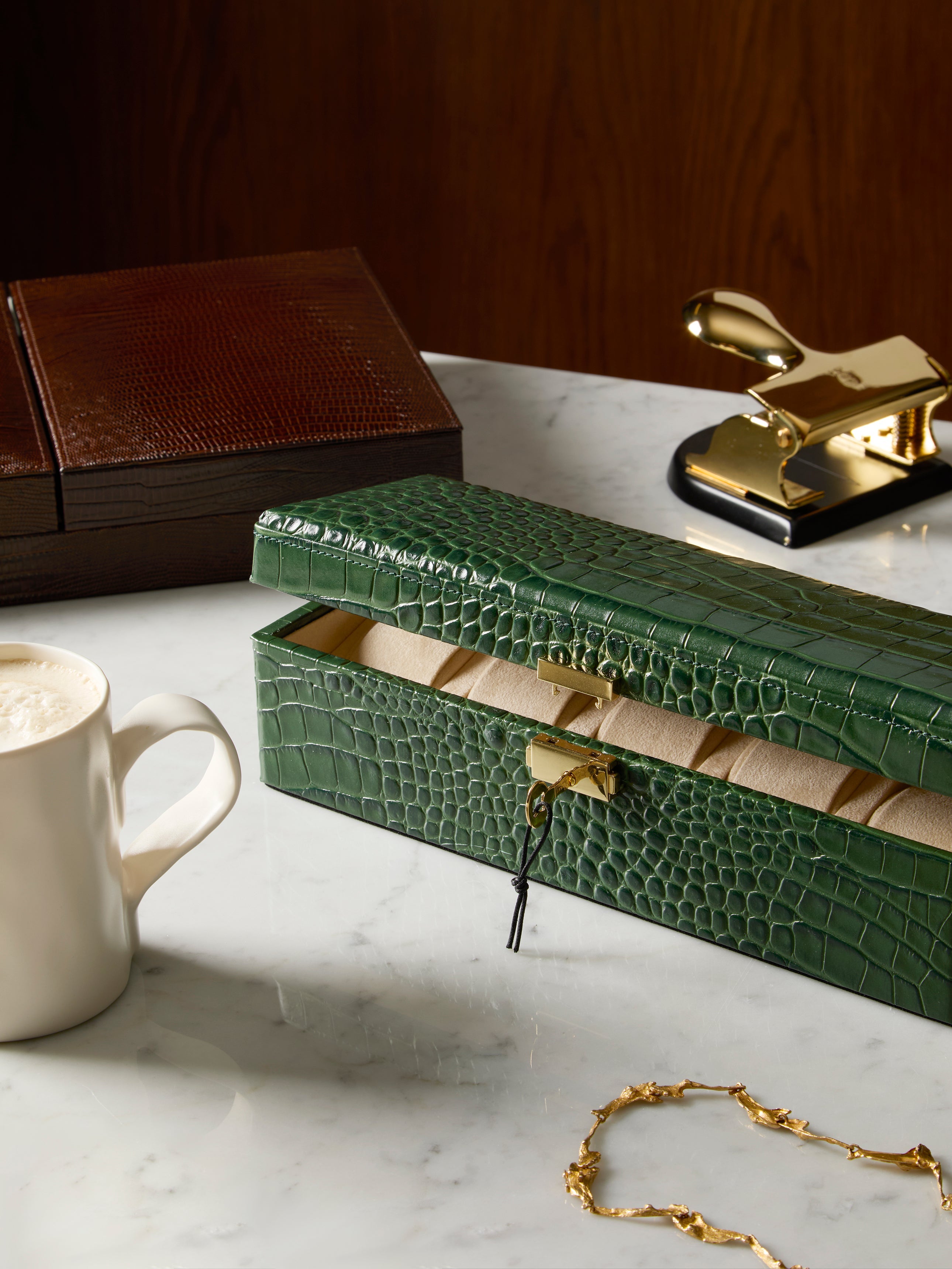 Leather Watch Box (5 Watches)