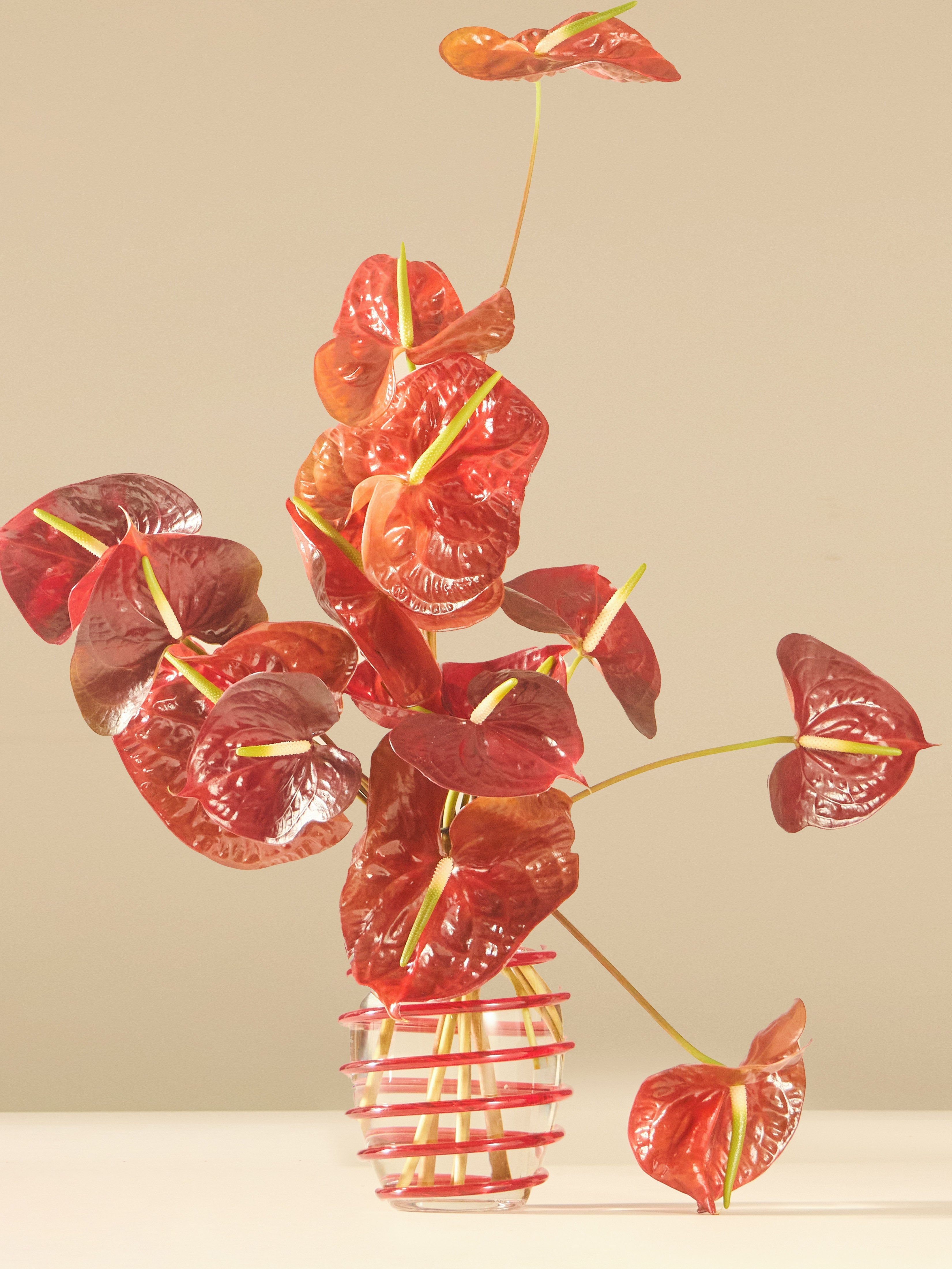 Nunki Hand-Blown Murano Glass Vase (8in/20cm)