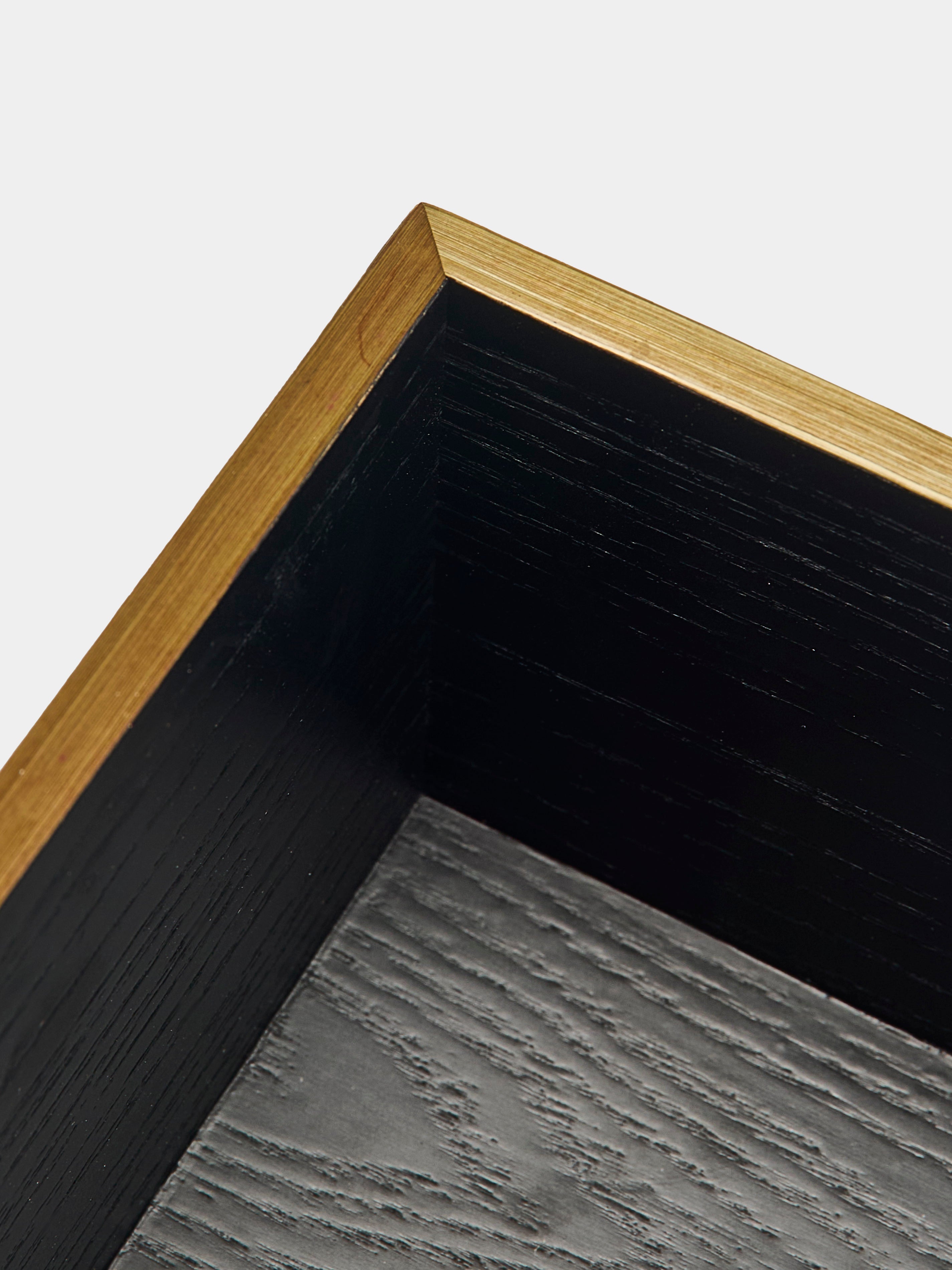 Weave Rye Straw Inlay Wood Jewelry Box