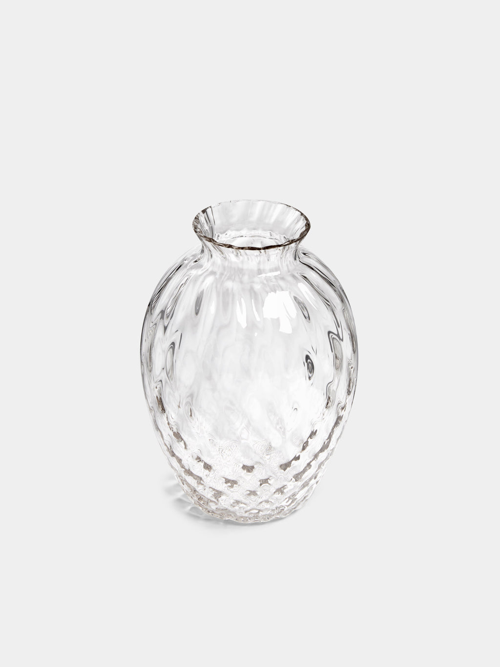 Polaris Hand-Blown Murano Glass Bud Vase (5in/13cm)