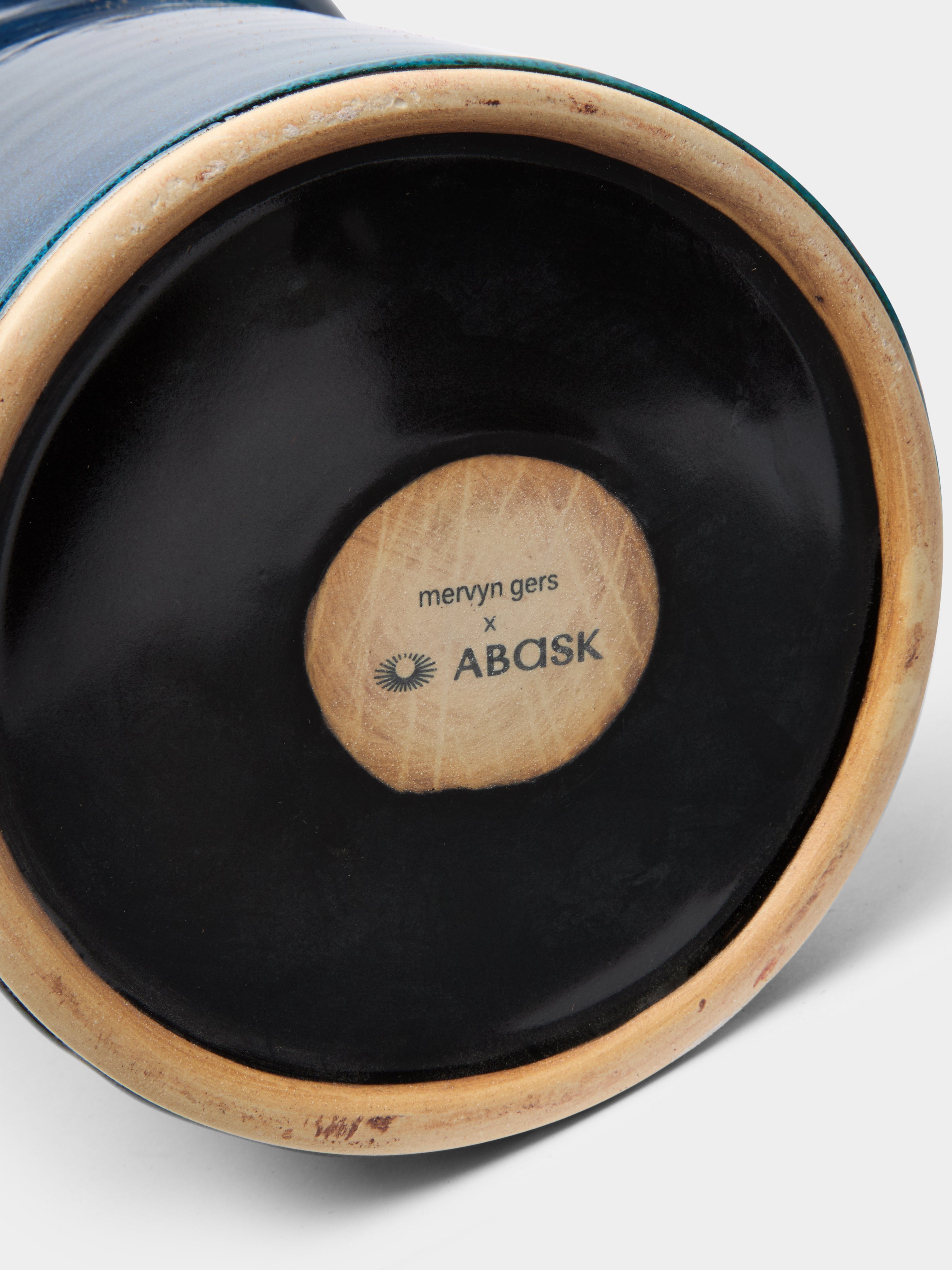 Hand-Glazed Ceramic Lidded Pots (Set of 2)