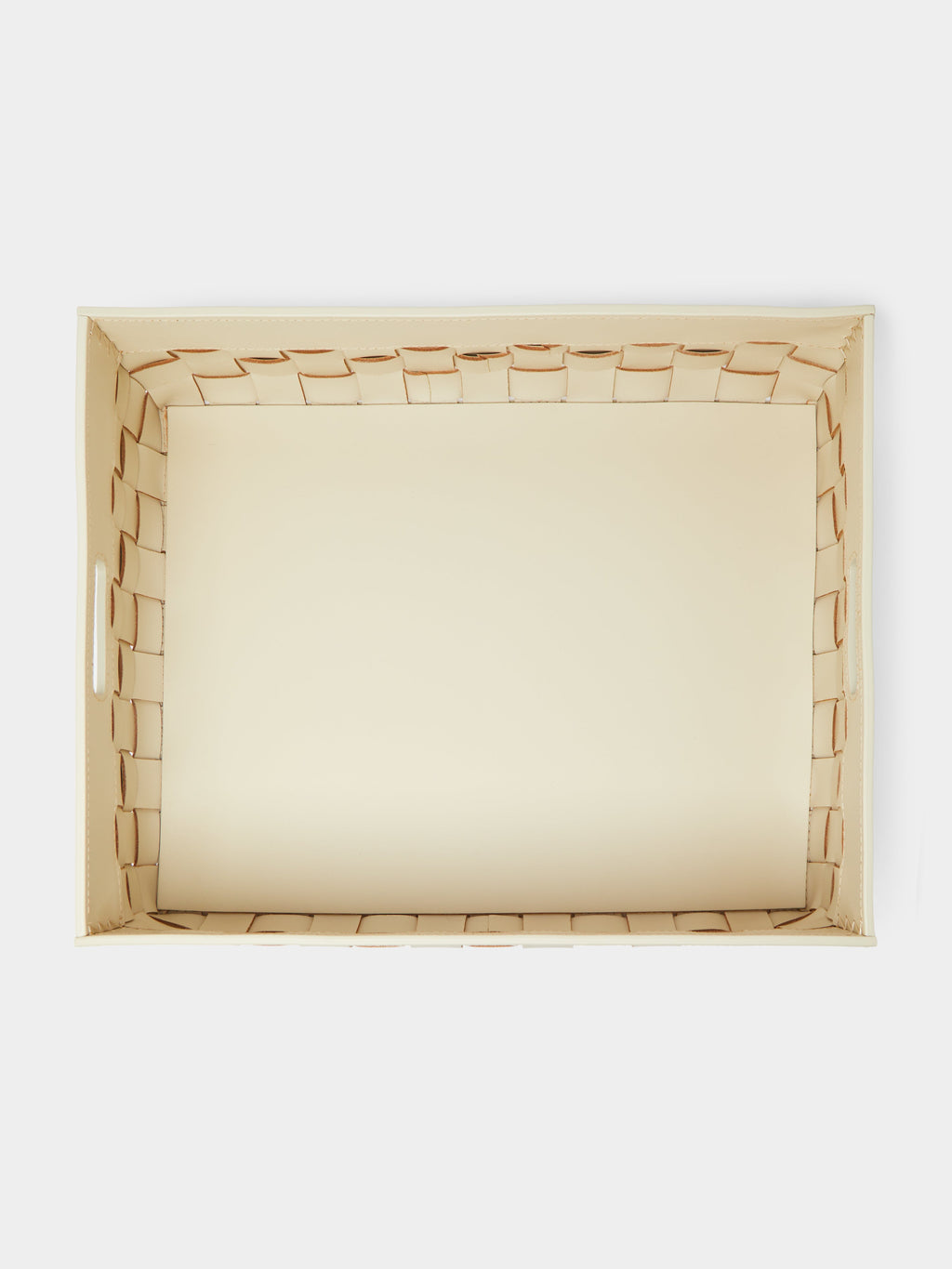 Barcelona Water-Resistant Leather Large Towel Basket