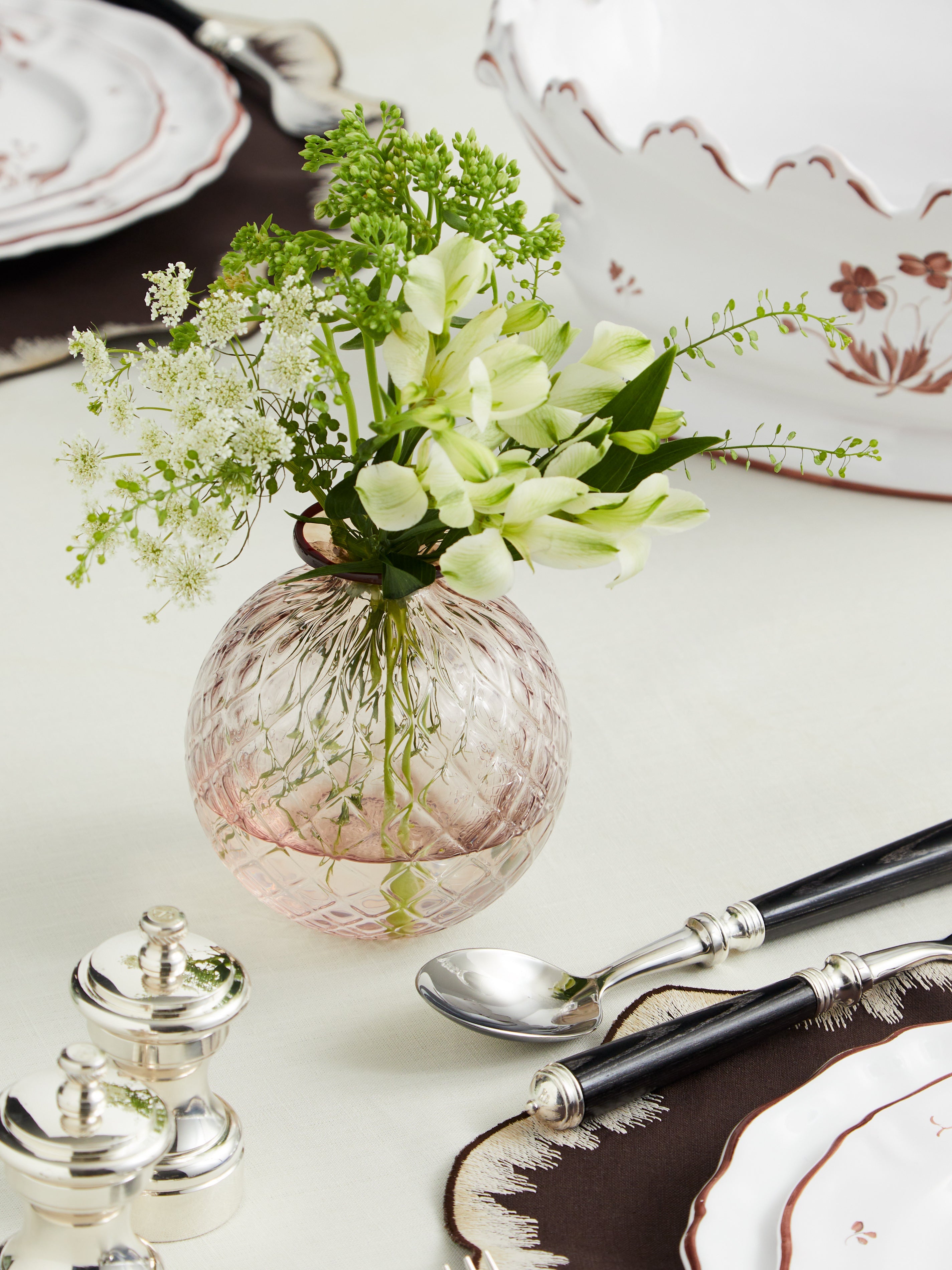 Monofiore Balloton Hand-Blown Murano Glass Bud Vase (4.5in/11cm)