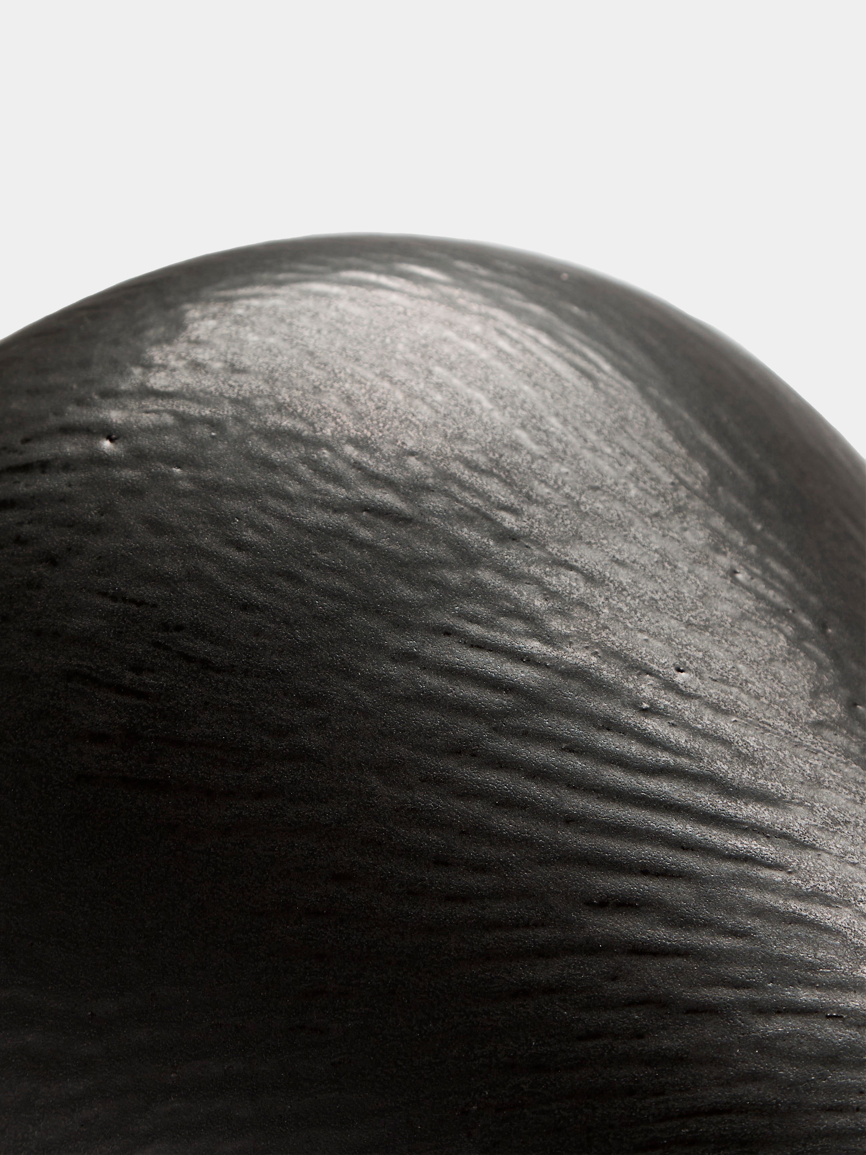 Hand-Thrown Ceramic Vase (13.5in/35cm)