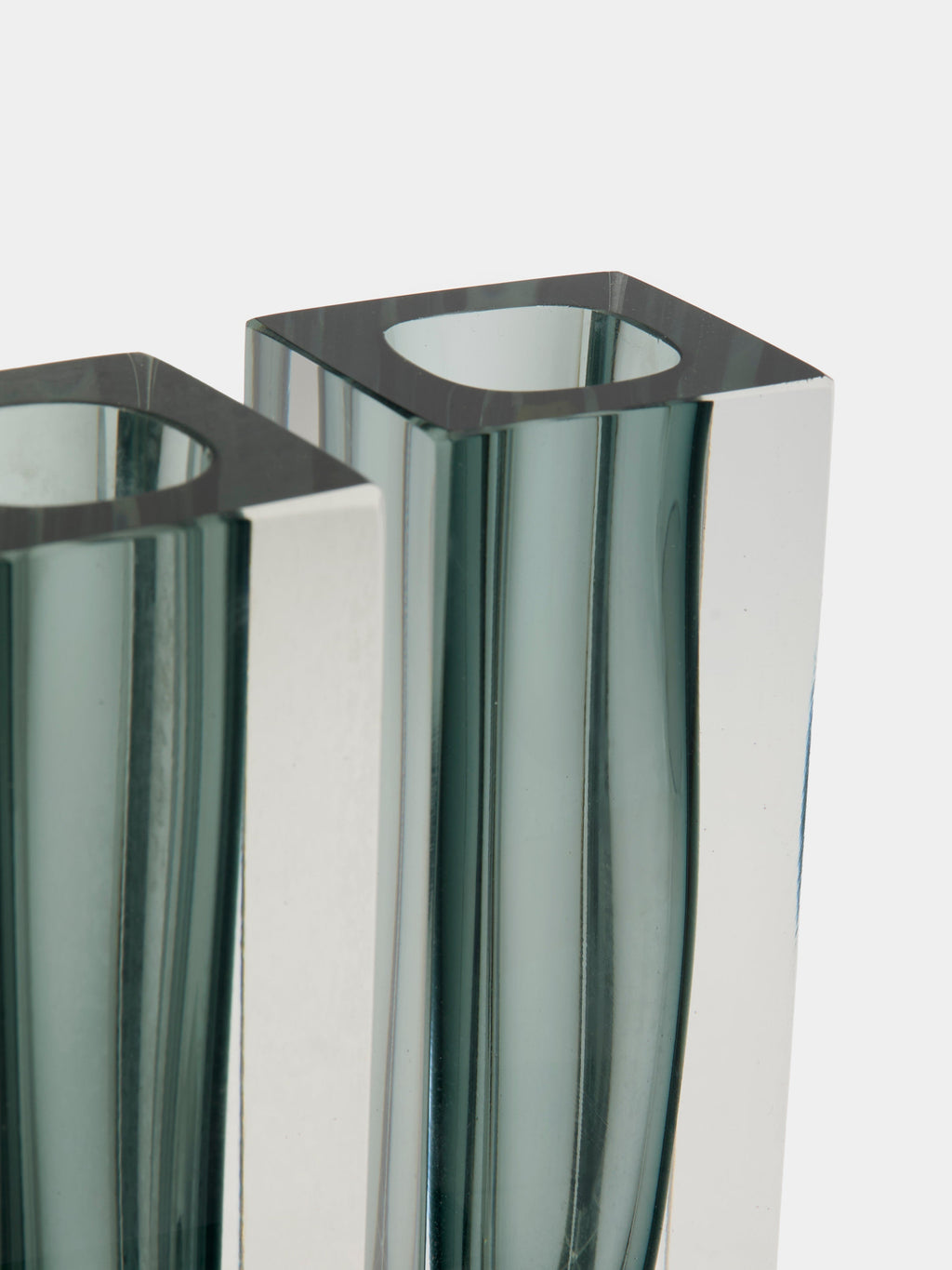 1970s Sommerso Murano Glass Bud Vases – 8.5in/22cm (Set of 4)