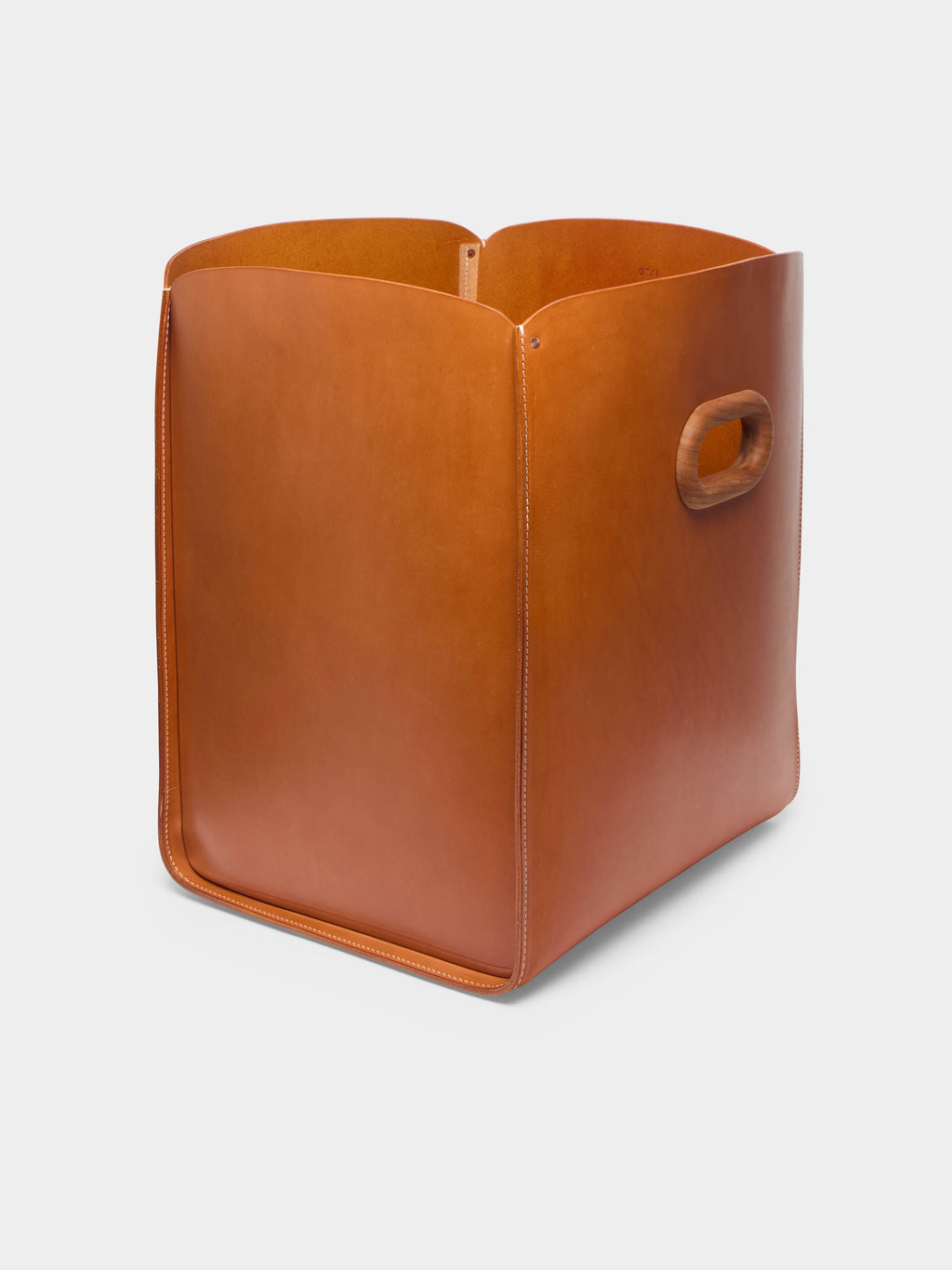 Ample Leather Small Storage Basket
