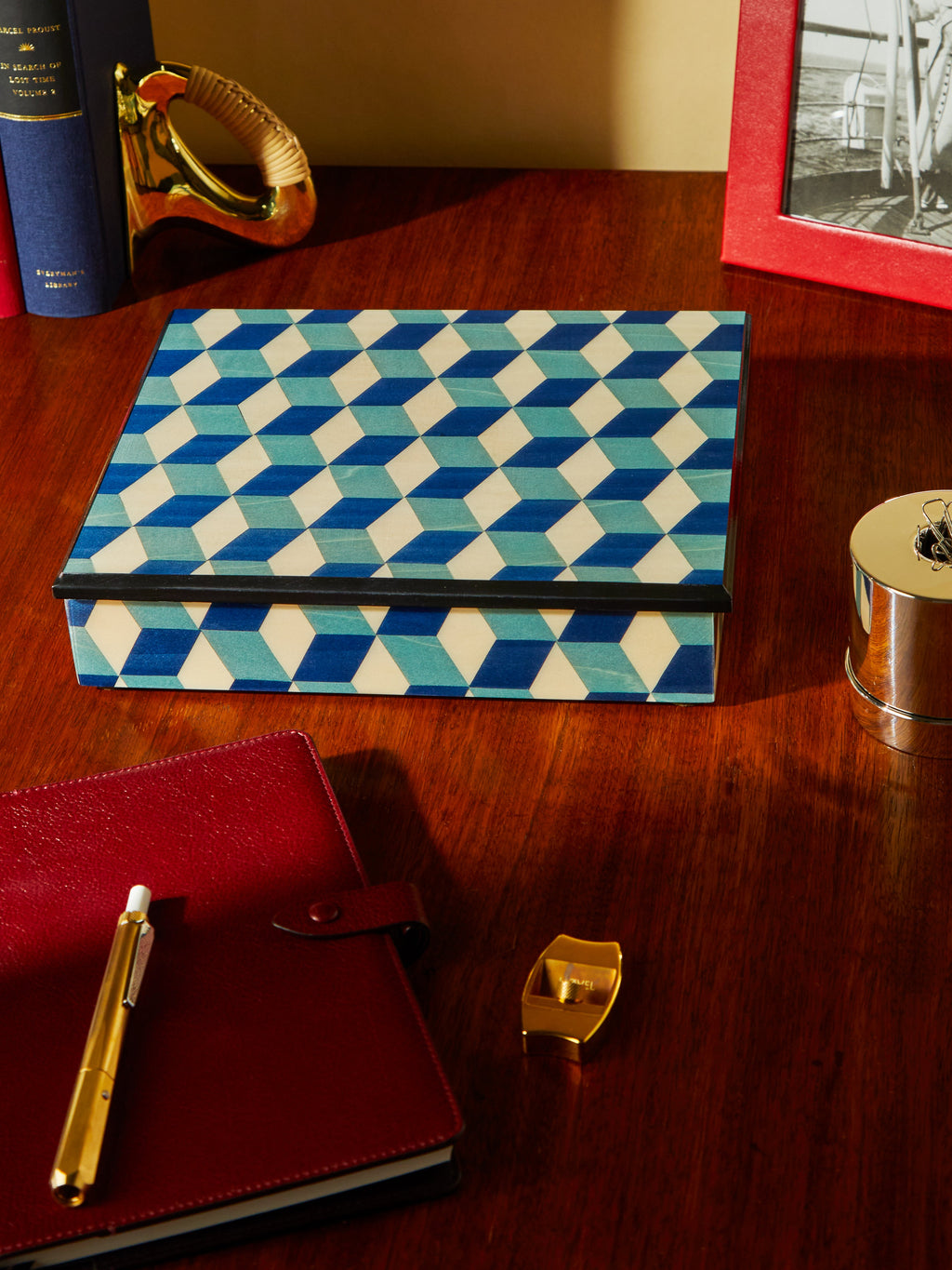 Griglia Wood Inlay Box